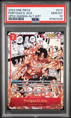 2022 One Piece Japanese Op02-paramount War 013 Portgas D
