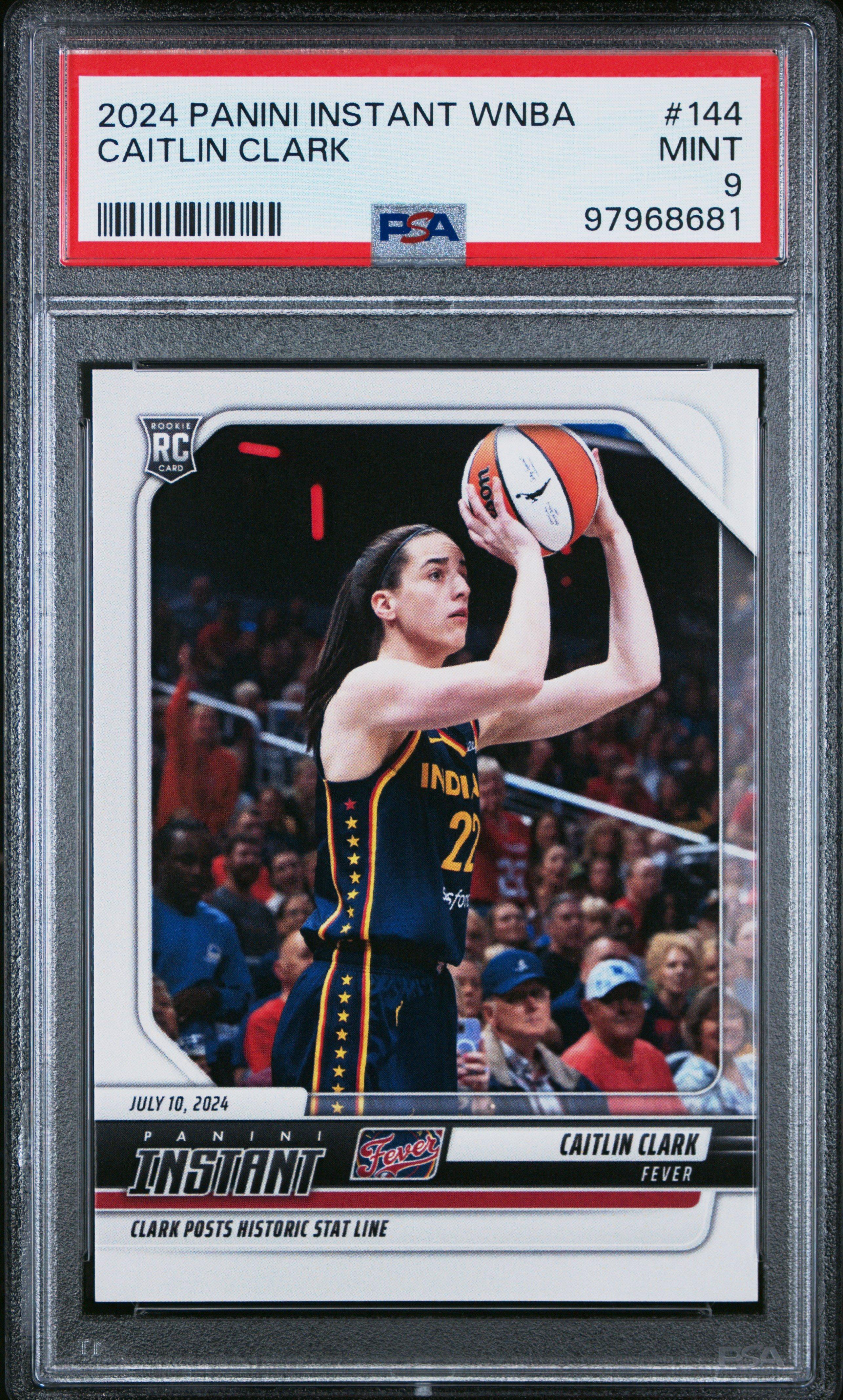 2024 Panini Instant Wnba 144 Caitlin Clark PSA 9