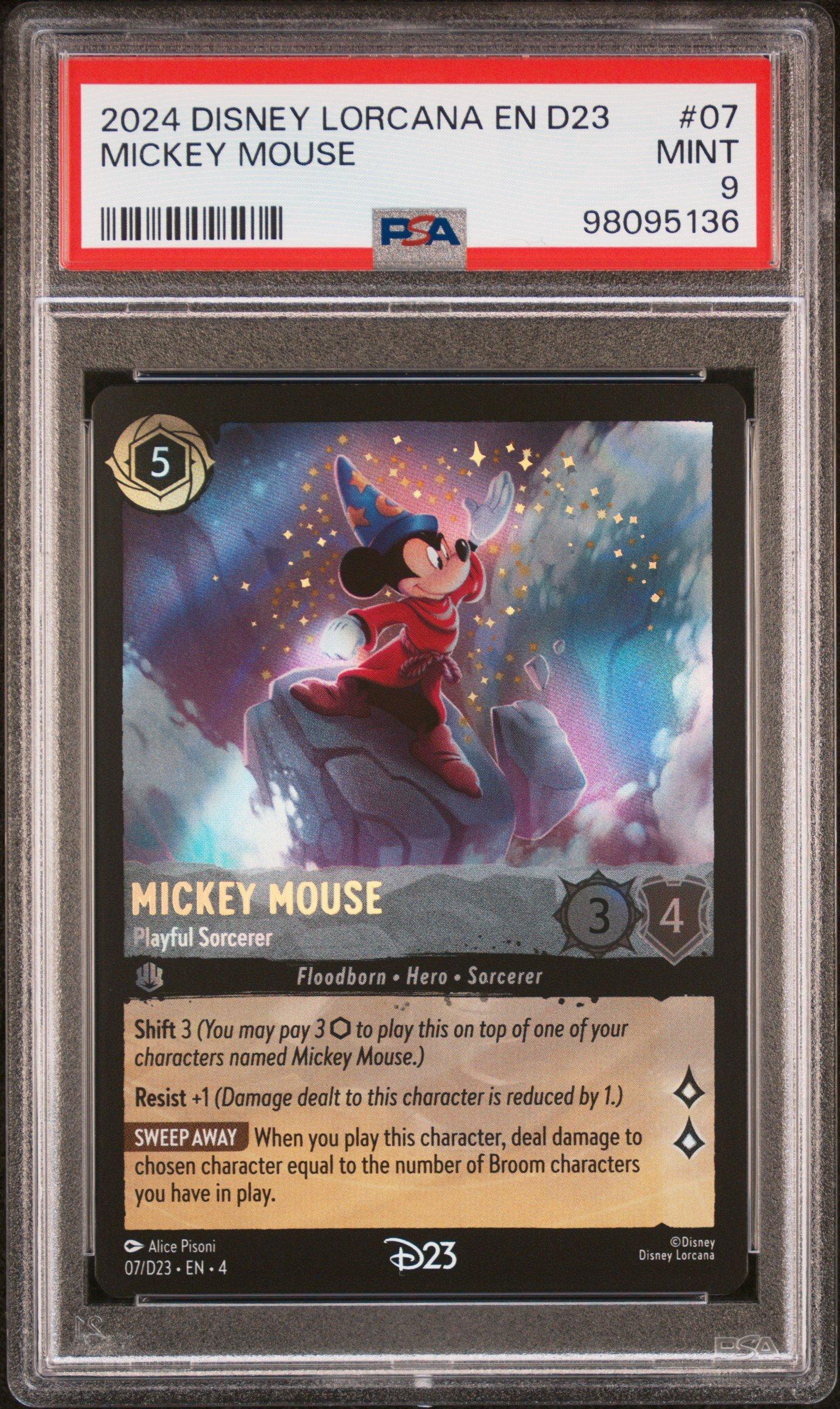 2024 Disney Lorcana En D23-d23 Expo Promo 07 Mickey Mouse