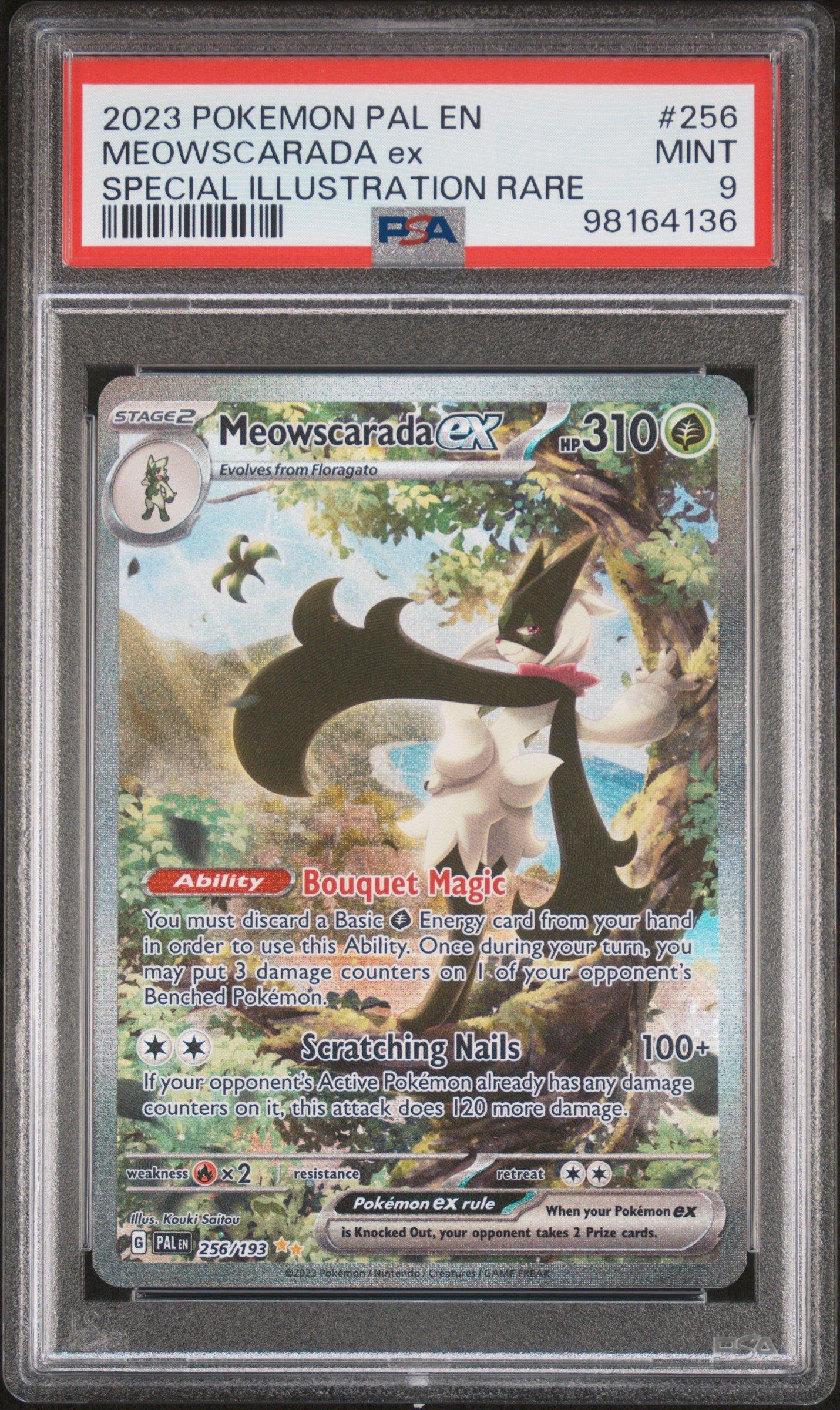 2023 Pokemon Pal En-paldea Evolved 256 Meowscarada Ex Special