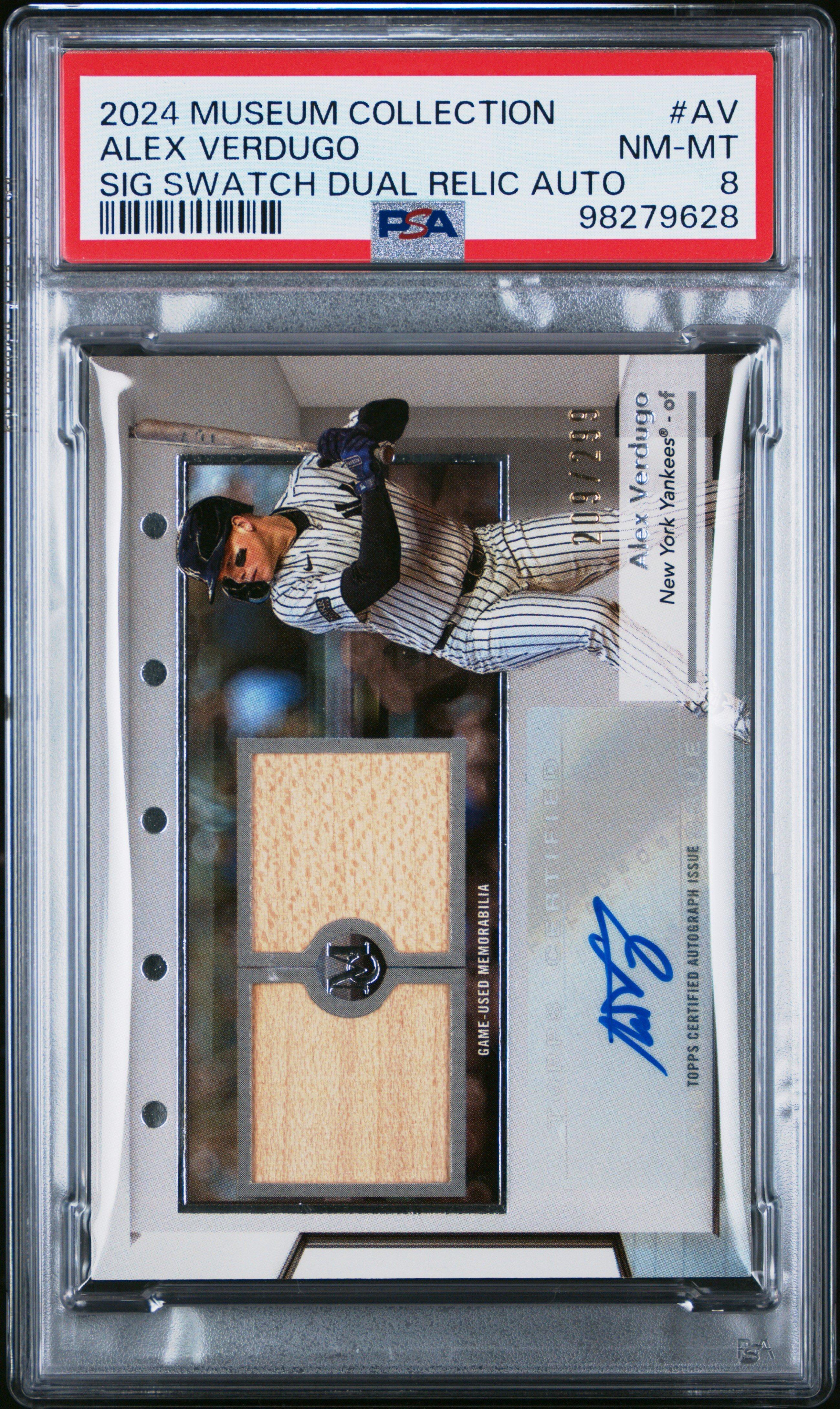 2024 Topps Museum Collection Single-player Signature Swatches Dual
