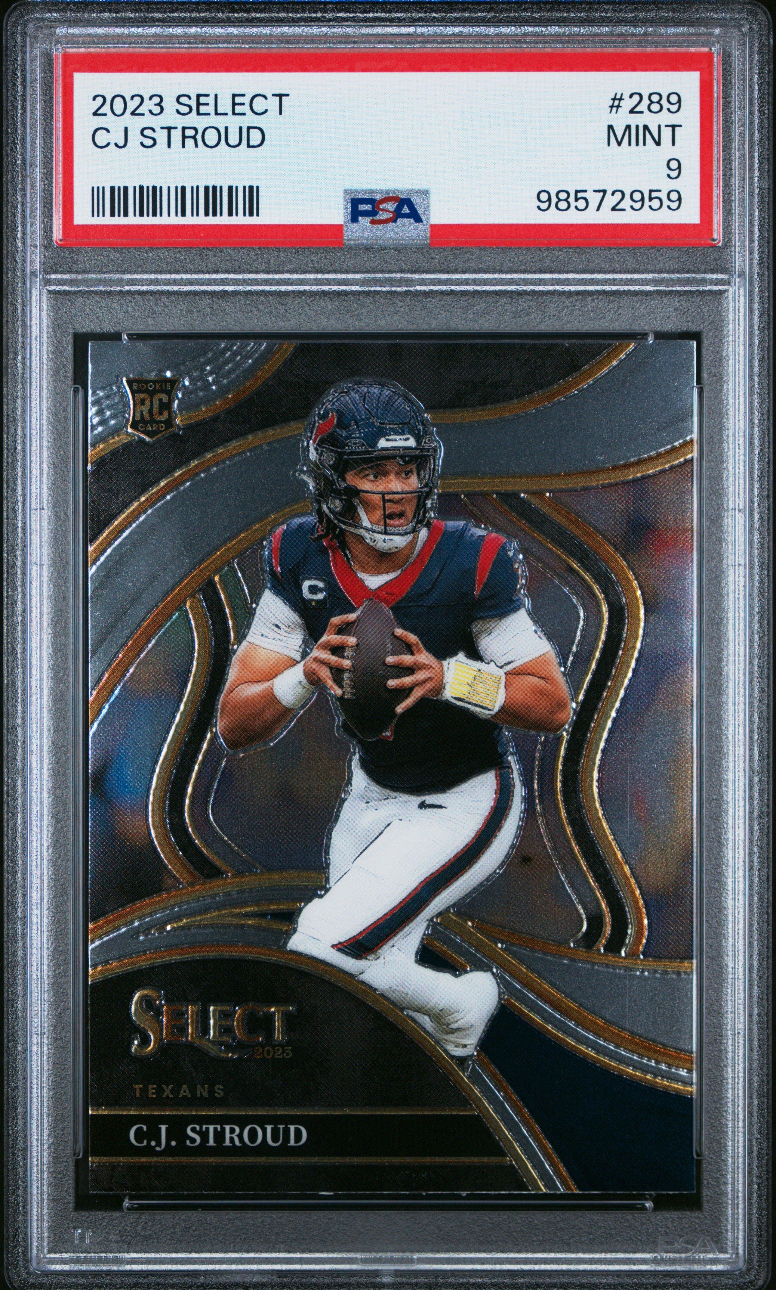 2023 Panini Select 289 Cj Stroud PSA 9