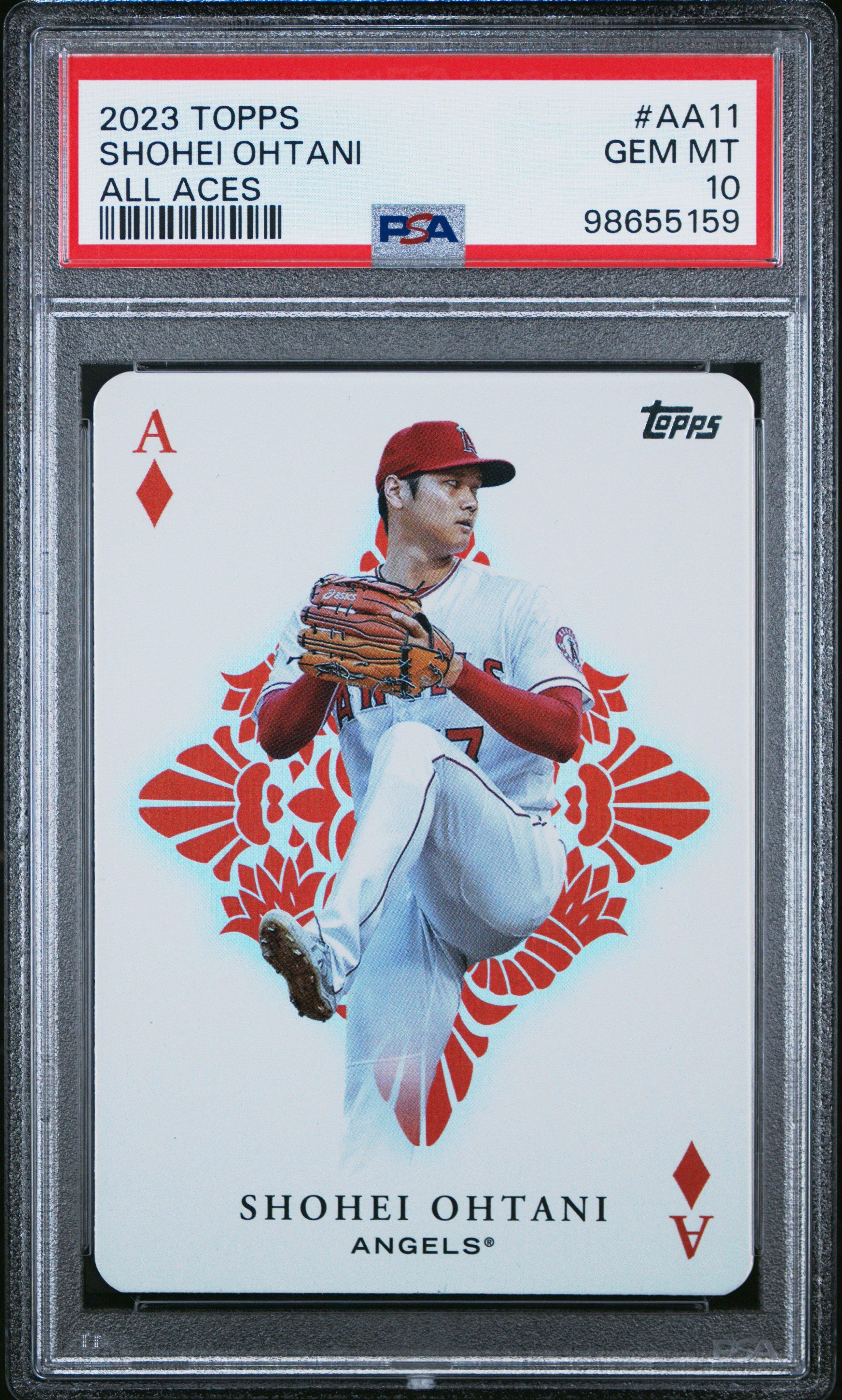 2023 Topps All Aces Aa11 Shohei Ohtani PSA 10 | GameStop