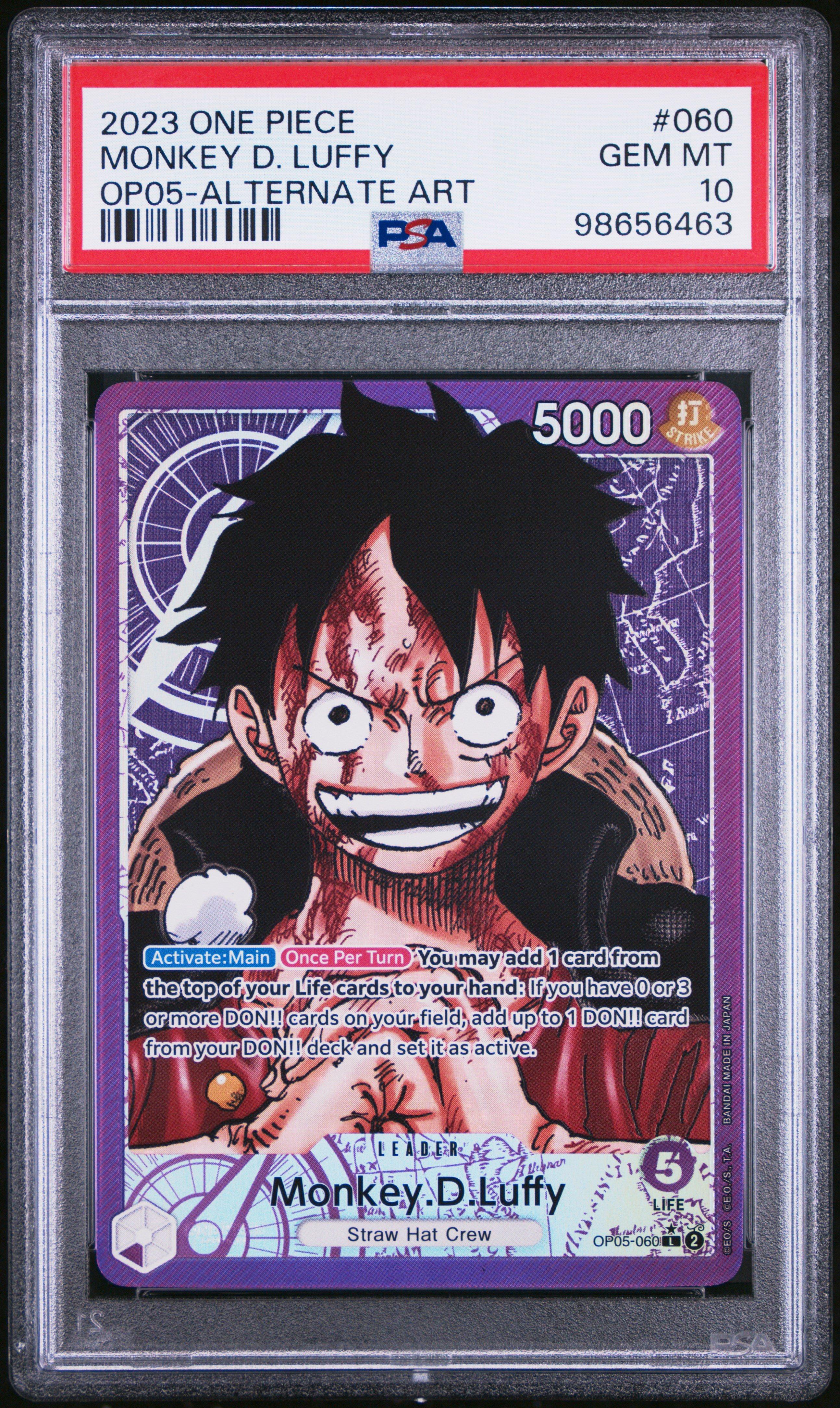 2023 One Piece Op05-awakening Of The New Era 060 Monkey D. Luffy