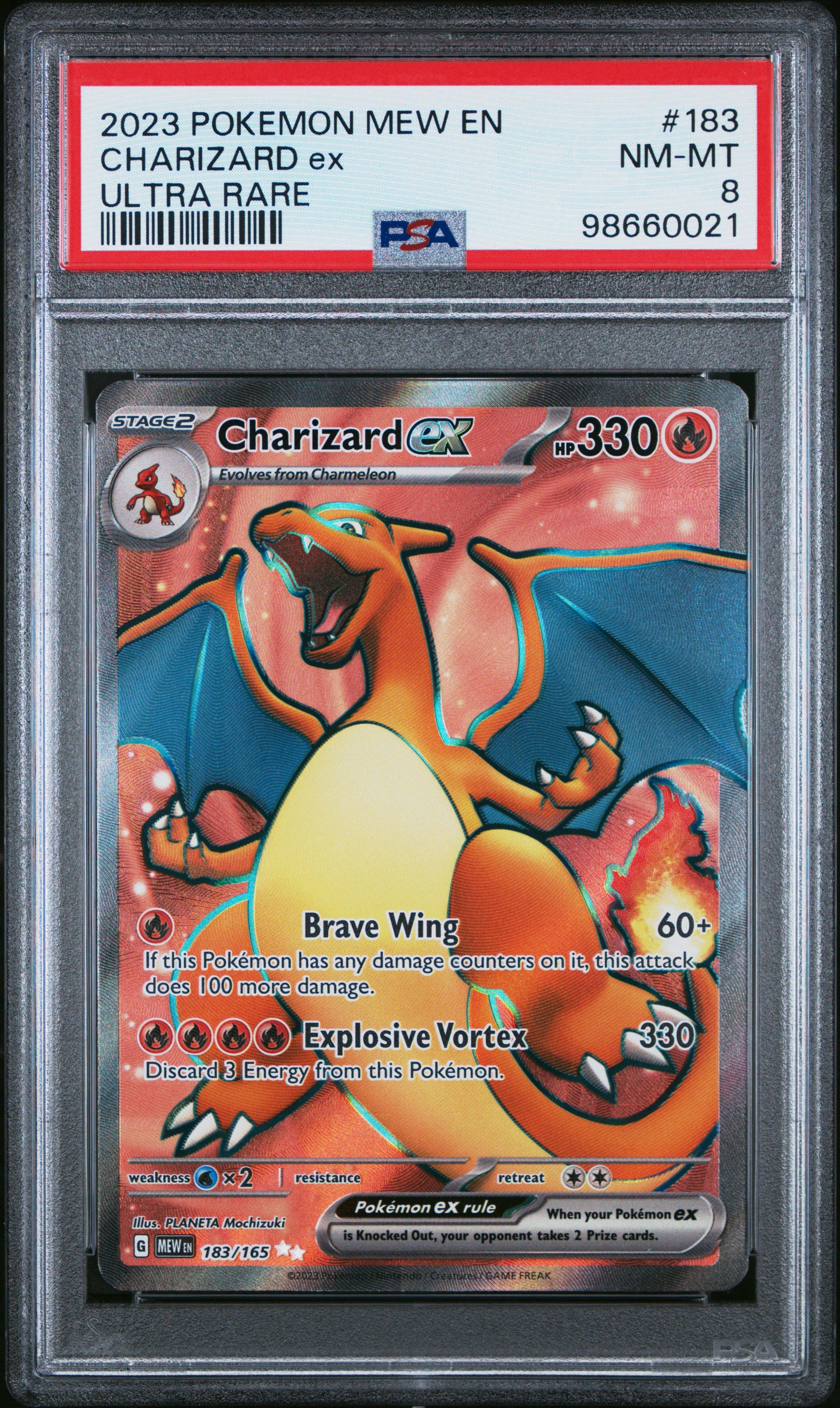 2023 Pokemon Japanese Sv4a-shiny Treasure Ex 331 Charizard Ex Ssr
