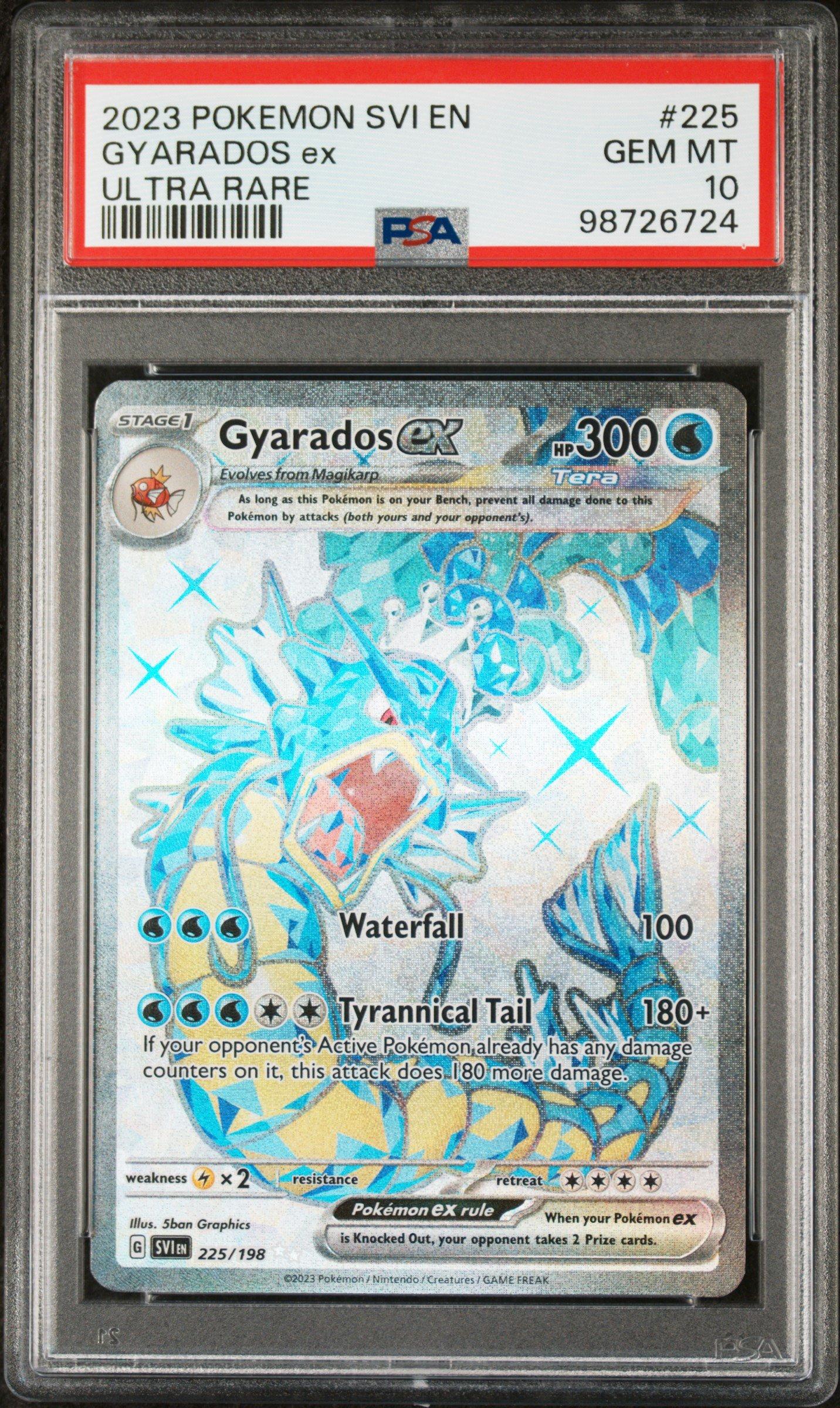2023 Pokemon Svi En-scarlet & Violet 225 Gyarados Ex Ultra Rare