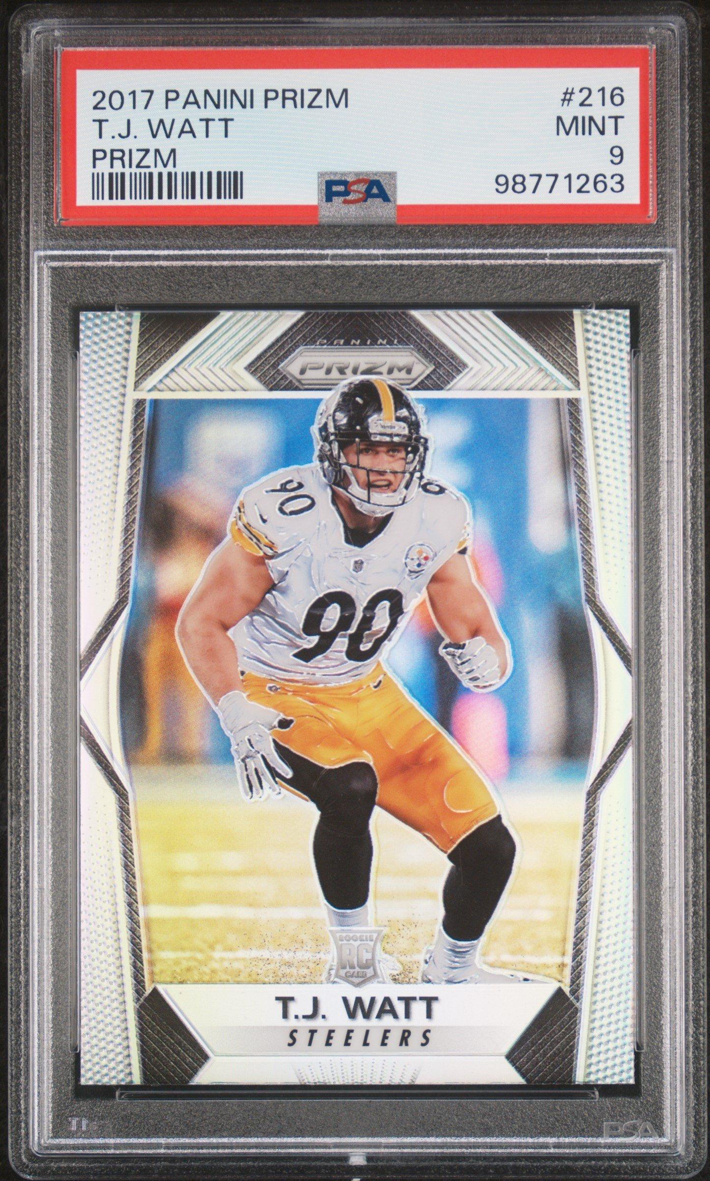 psa graded football cards Card Mystery Pack | PSA Graded Football Card | Grade 8+ Guaranteed | Contains One Graded Vintage, Rookie, Legend or Current Star this card is in excellent condition PSA Football Graded Card Mystery