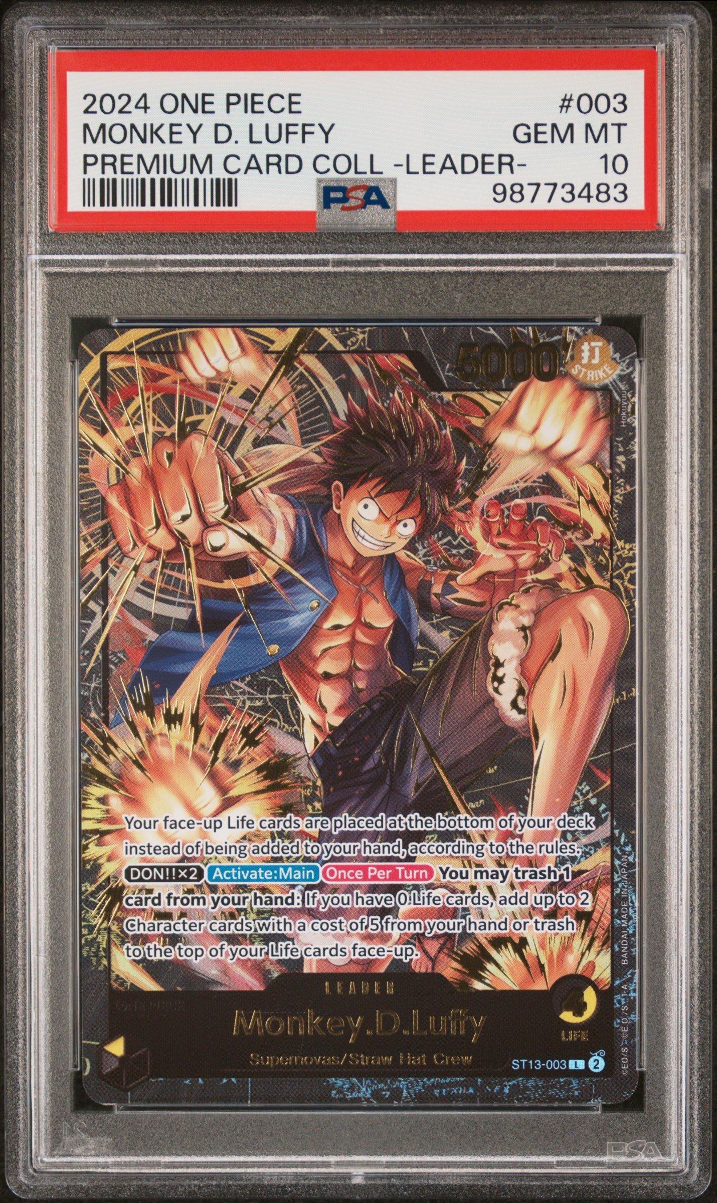 2024 One Piece Premium Card Collection -leader Collection