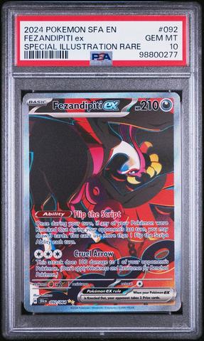 2024 Pokemon Sfa En-shrouded Fable 092 Fezandipiti Ex Special