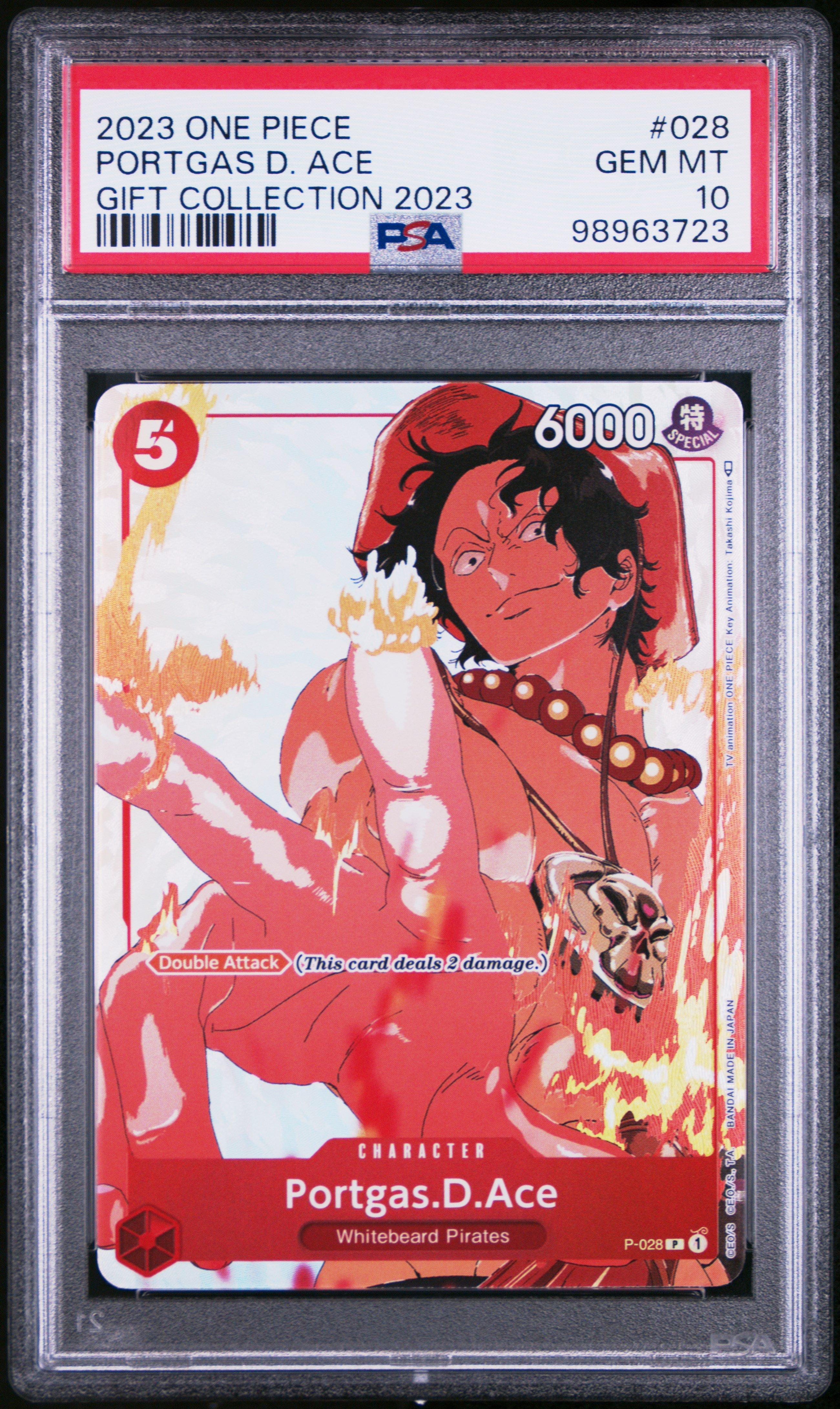 2023 One Piece Gift Collection 2023 028 Portgas D. Ace PSA