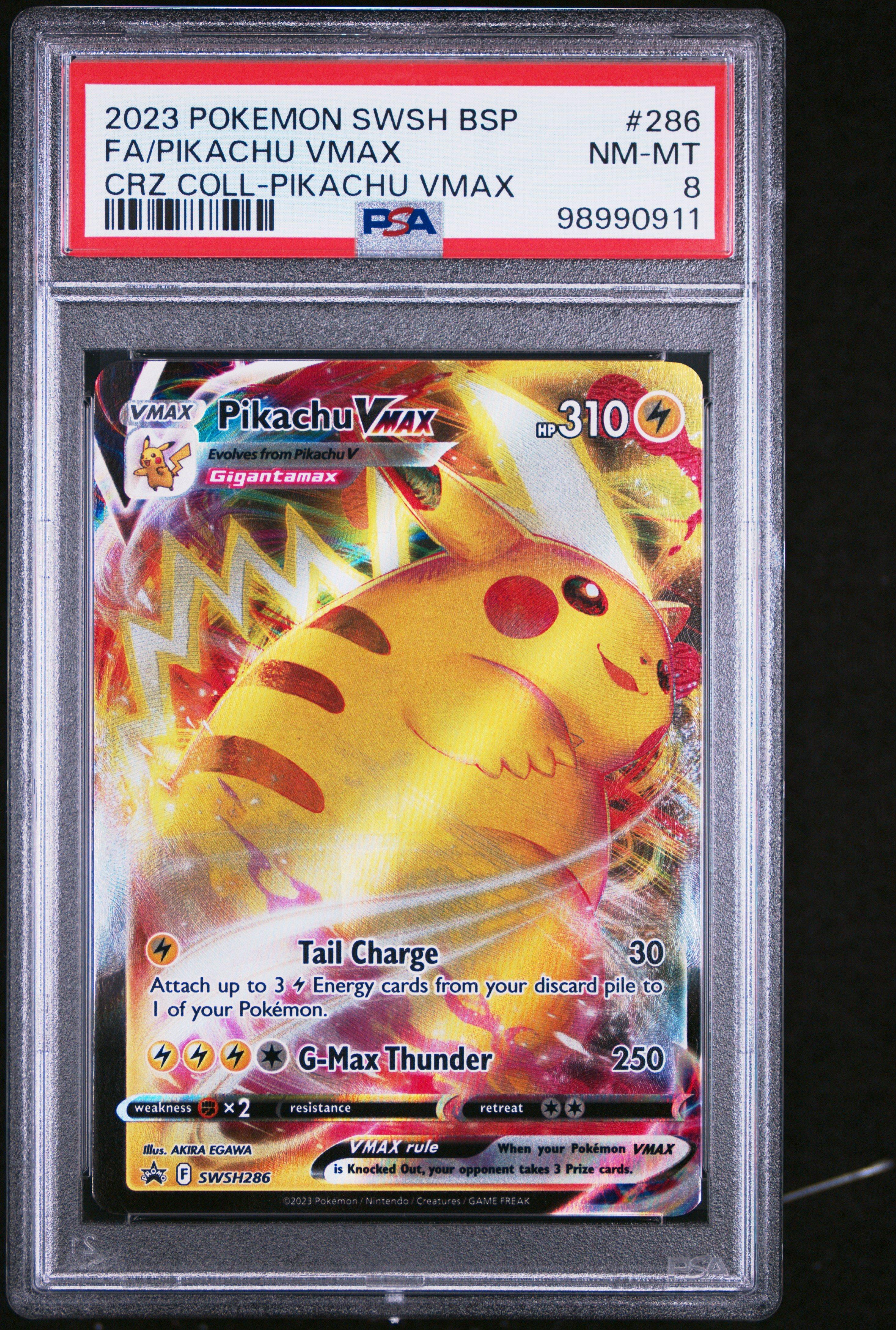 pokemon card pikachu vmax price Set - VMAX 44/185 & Pikachu V 43/185 - Vivid Voltage Max Thunder (250) Weakness / Resistance / Retreat Cost CGC 10 PIKACHU VMAX Full