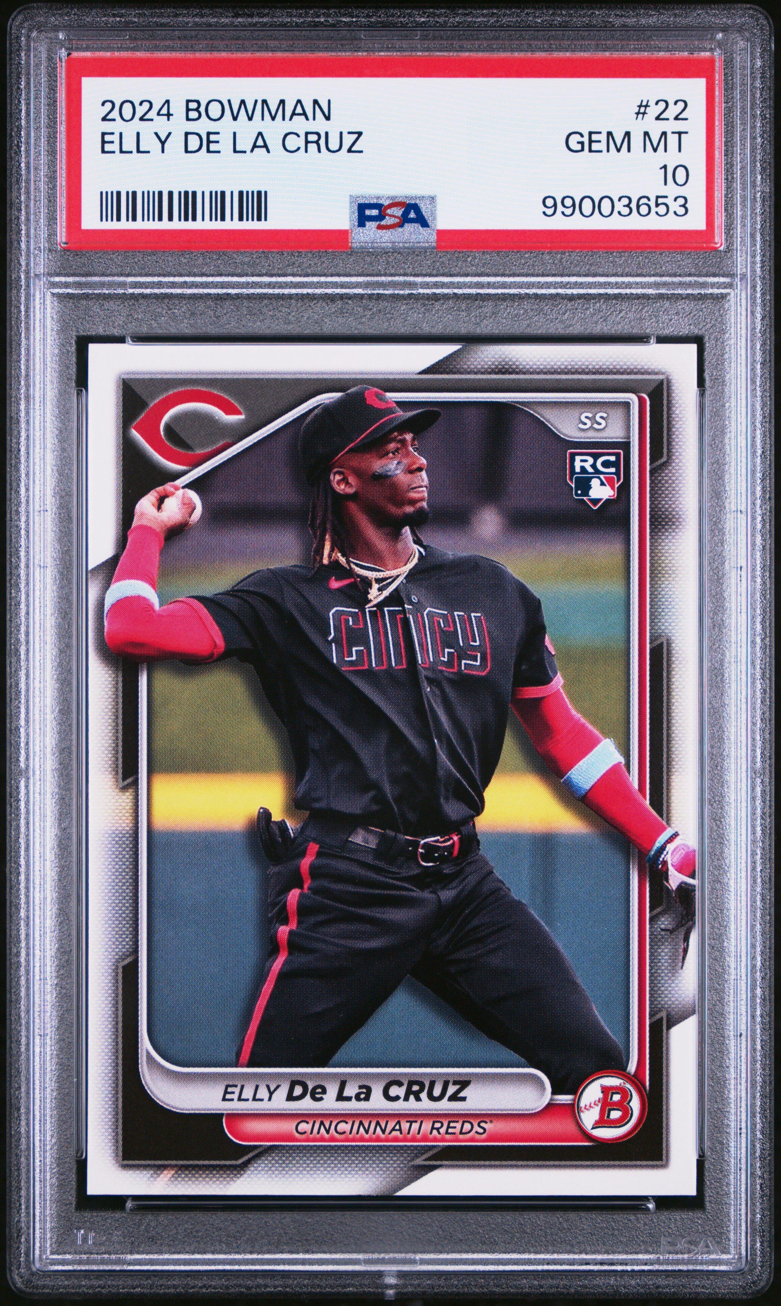 2024 Bowman 22 Elly De La Cruz PSA 10 Graded Card | GameStop