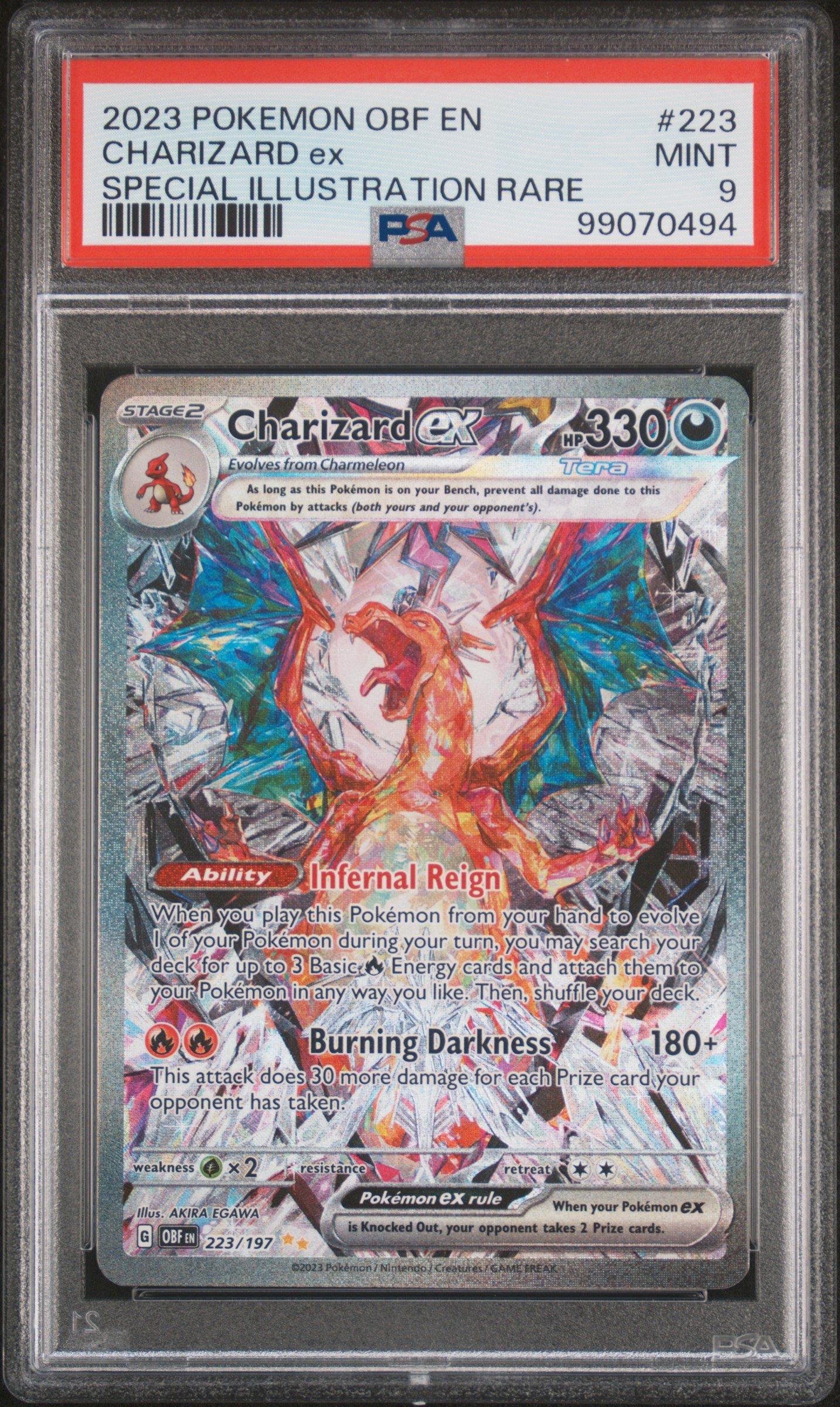 2023 Pokemon Obf En-obsidian Flames 223 Charizard Ex Special