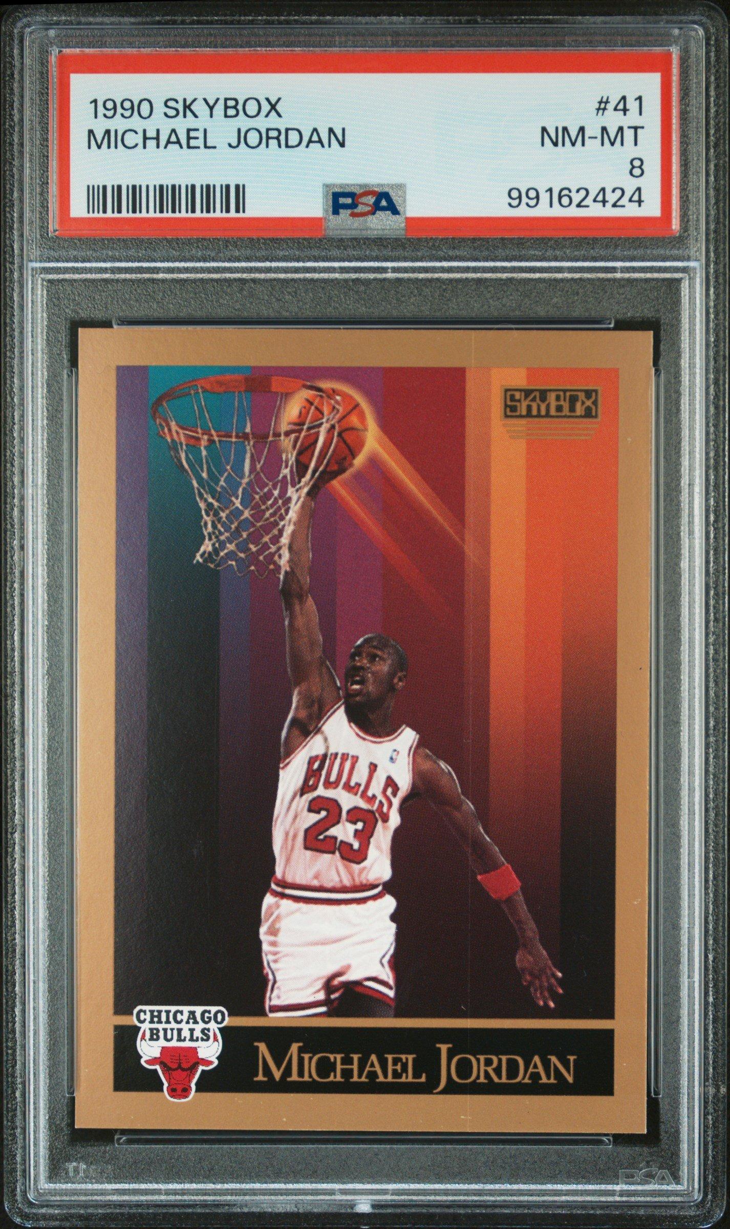 1990 Skybox 41 Michael Jordan PSA 8 Graded Card | GameStop