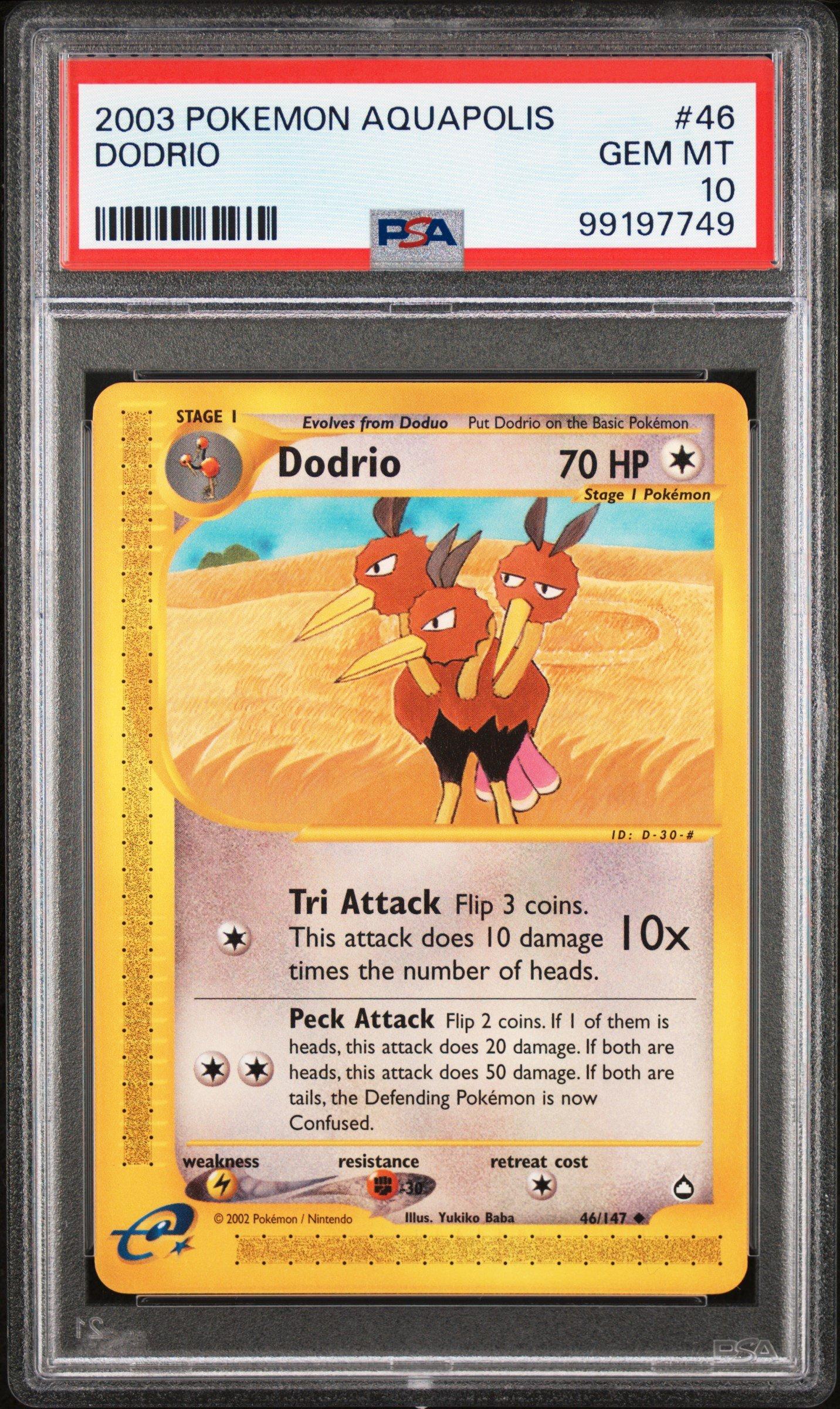 pokemon dodrio card Pokémon Card Dodrio #85 TV Animation Blue Logo 1st Print ENG L015957 – AGS  Collectibles
