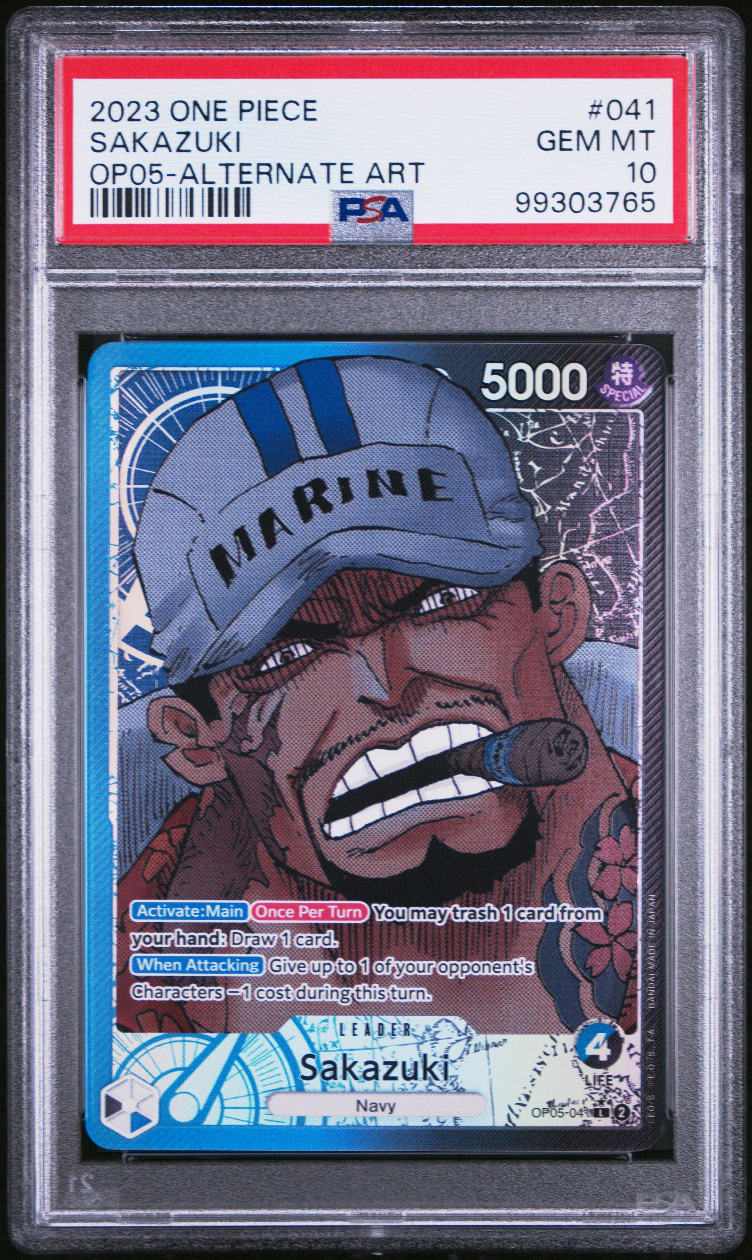 2023 One Piece Op05-awakening Of The New Era 041 Sakazuki