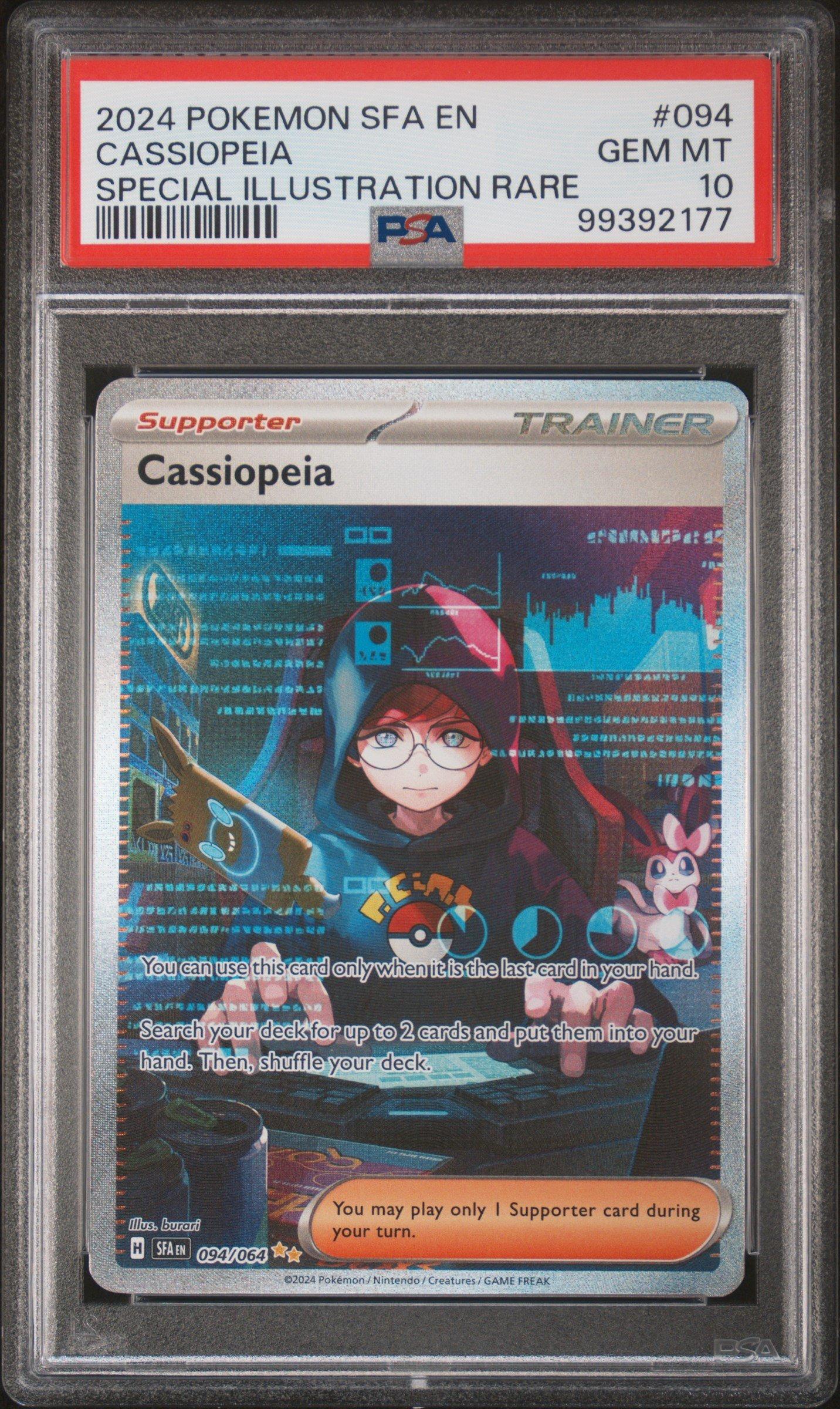 2024 Pokemon Sfa En-shrouded Fable 094 Cassiopeia Special
