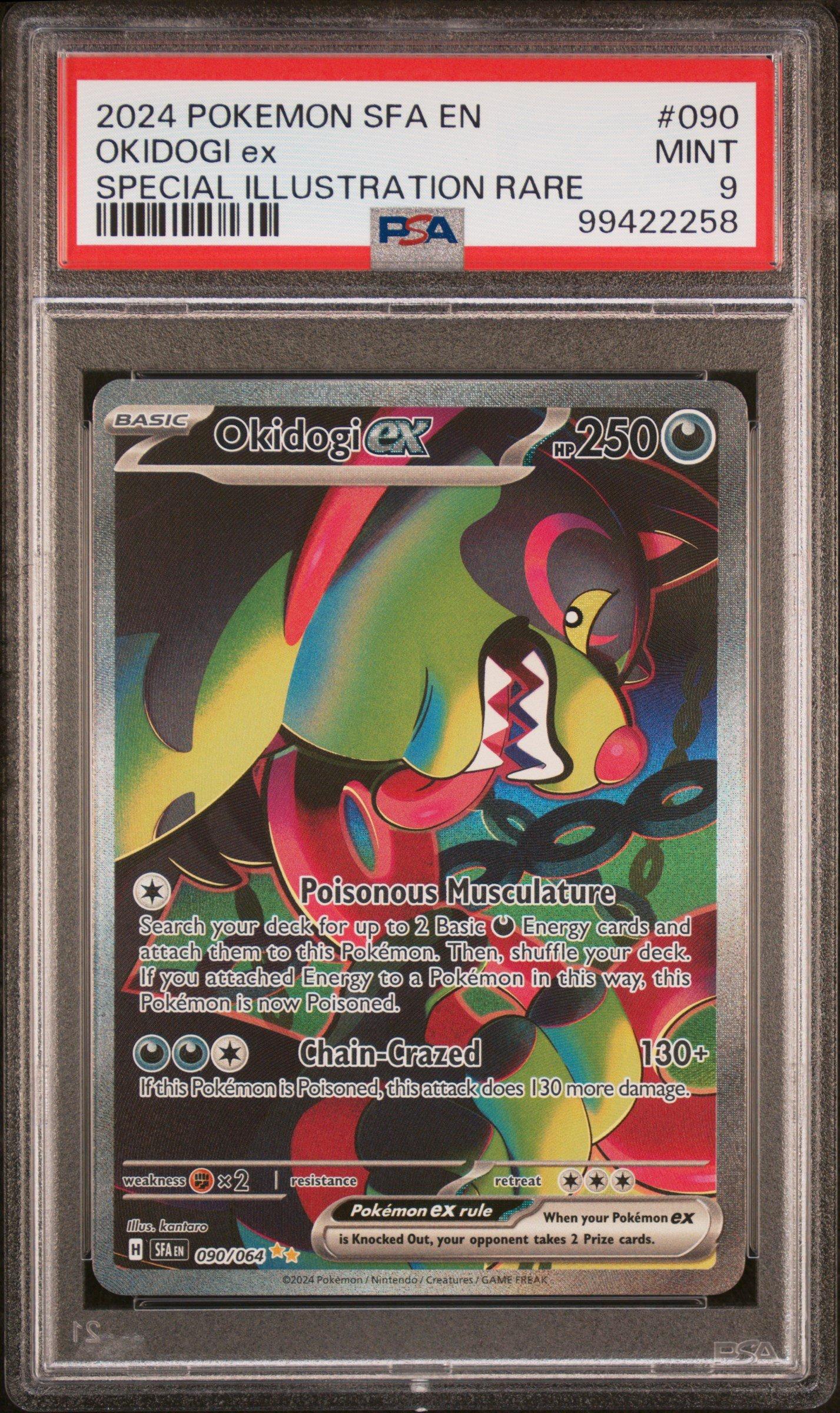 okidogi pokemon card #74 Prices | Shrouded Fable If you attached Energy to a Pokemon in this way 2024 Pokemon Sfa En-shrouded Fable
