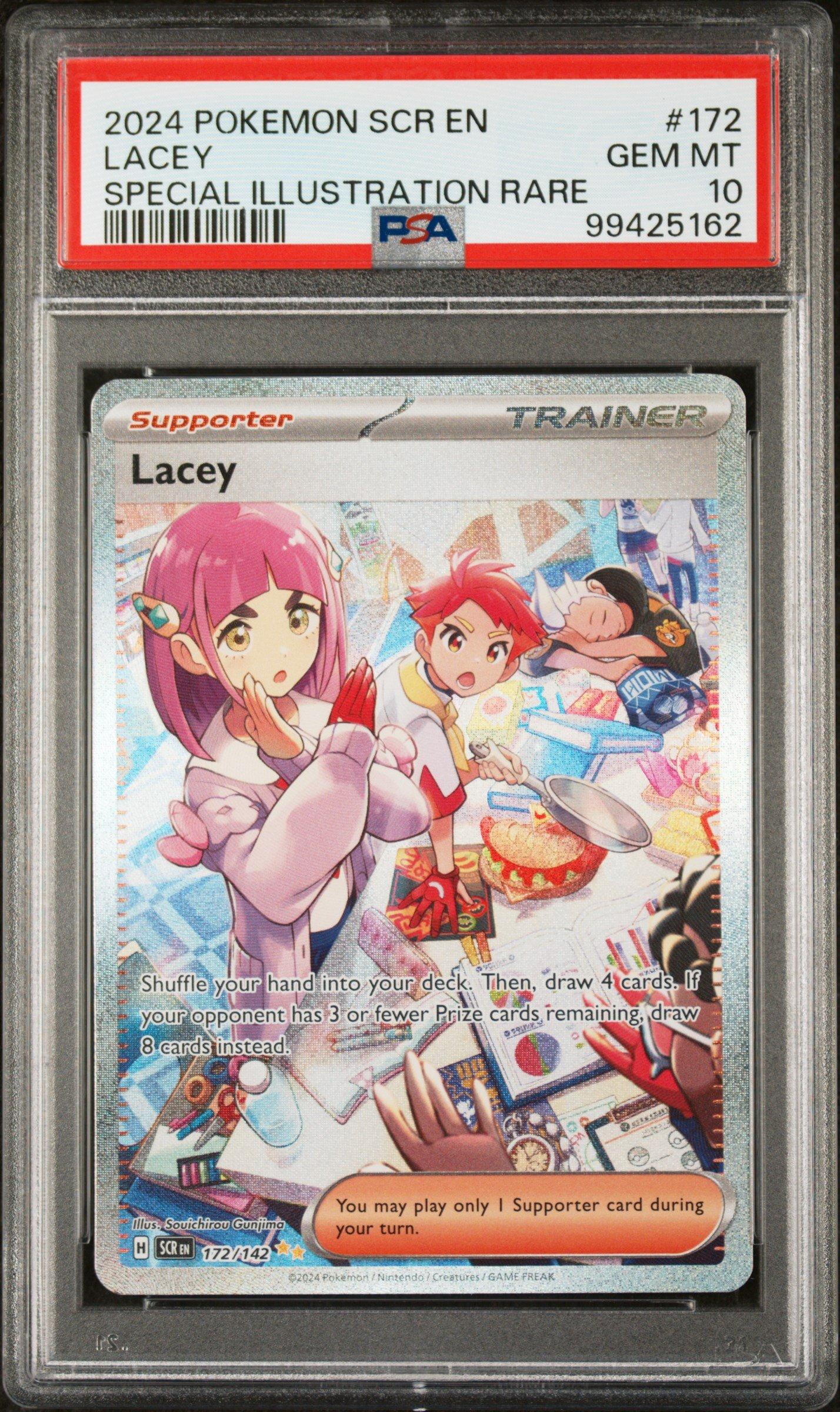 2024 Pokemon Scr En-stellar Crown 172 Lacey Special Illustration