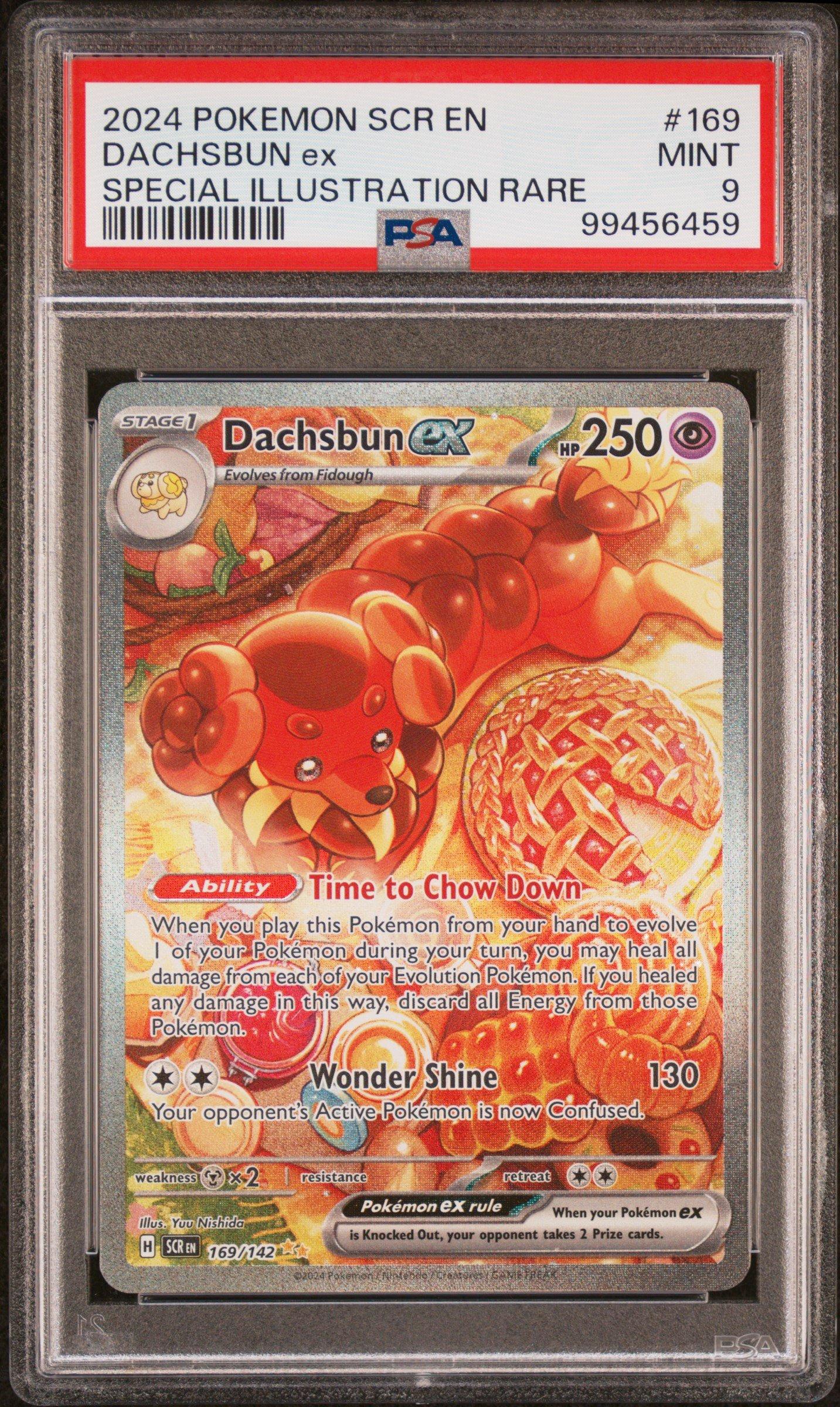 2024 Pokemon Scr En-stellar Crown 169 Dachsbun Ex Special