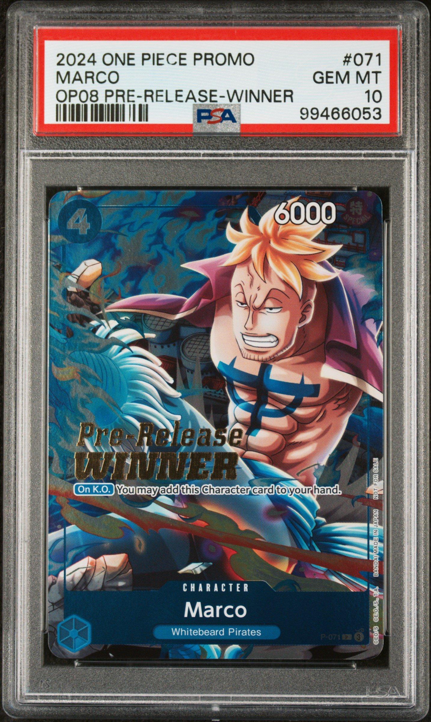 PSA10鑑定済】トニートニー・チョッパー【プロモ】《赤