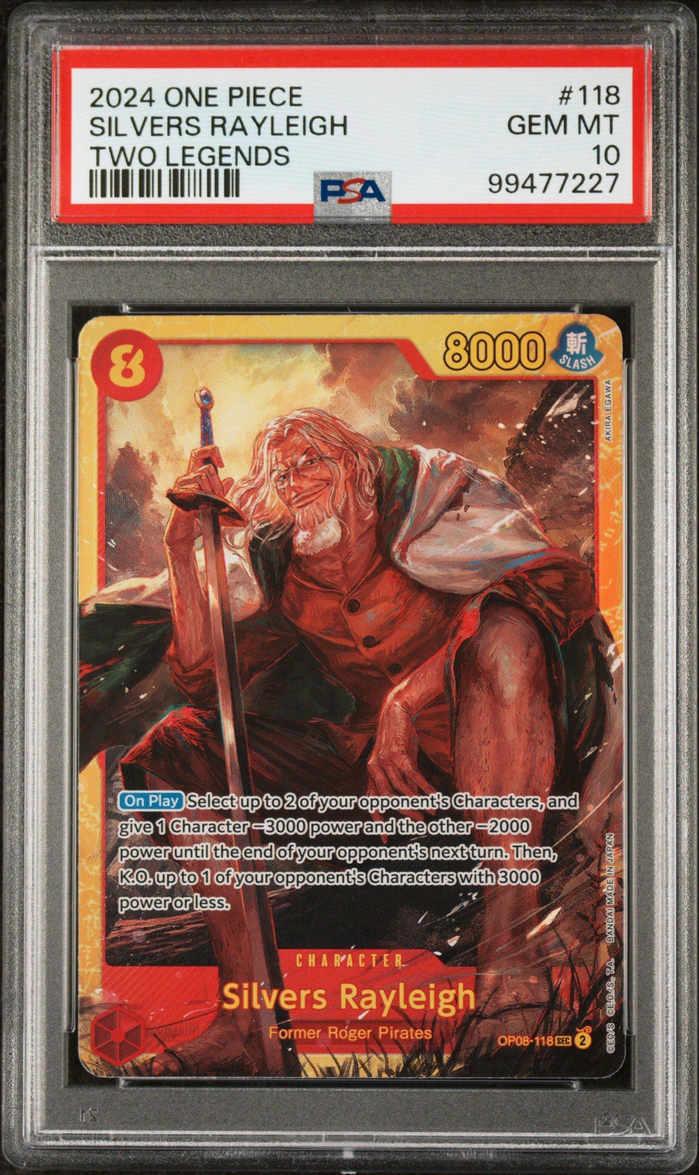 【PSA10】ONE PIECE SILVERS RAYLEIGH Consoles, Collectibles, Video Games, and More – Buy, Sell or Trade