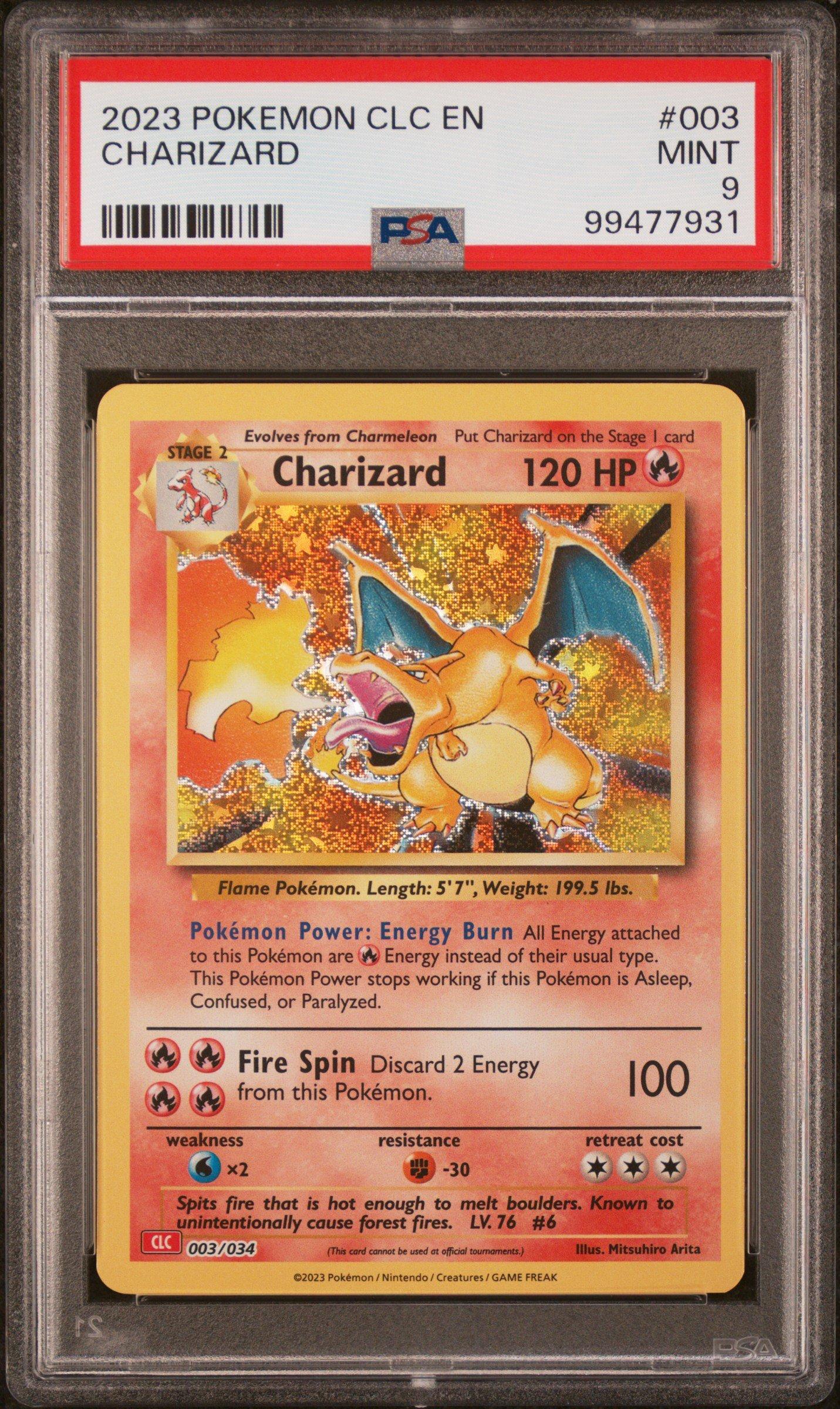 2023 Pokemon Clc-trading Card Game Classic Charizard & Ho-oh Ex