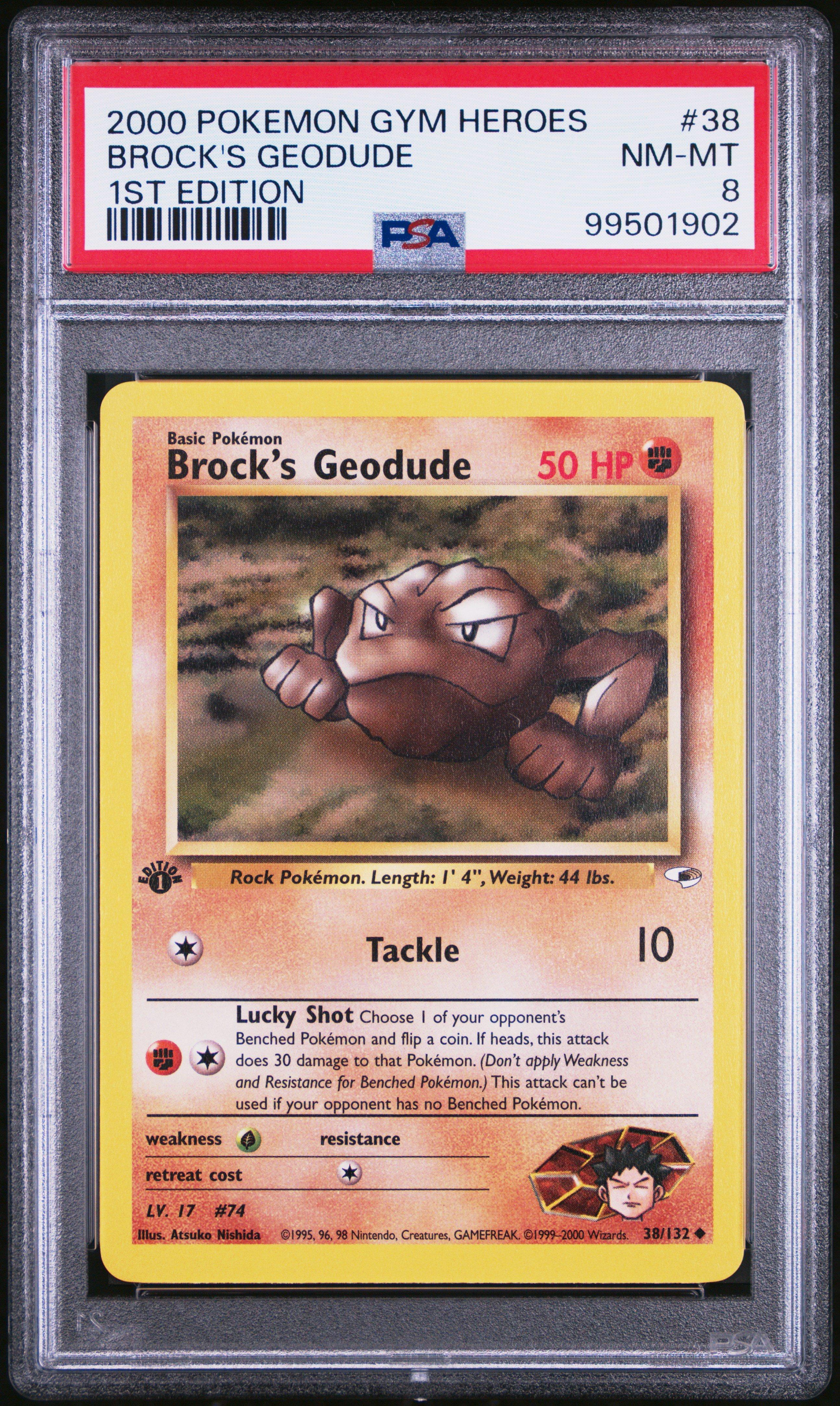 which pokemon card set has the best pull rates Pokemon Gym Heroes Uncommon Card main image 1