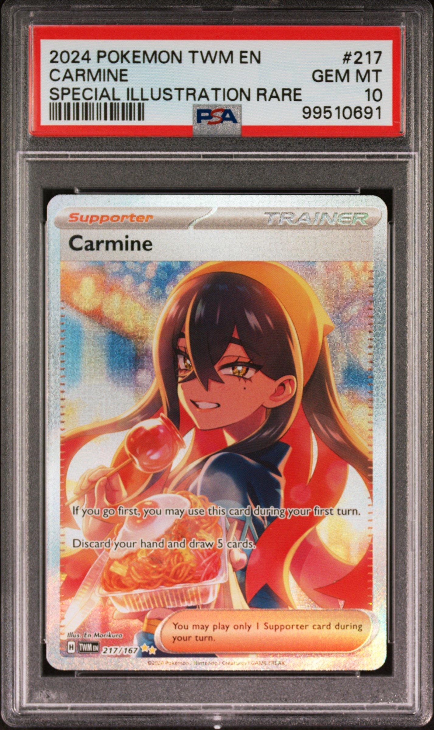2024 Pokemon Twm En-twilight Masquerade 217 Carmine Special