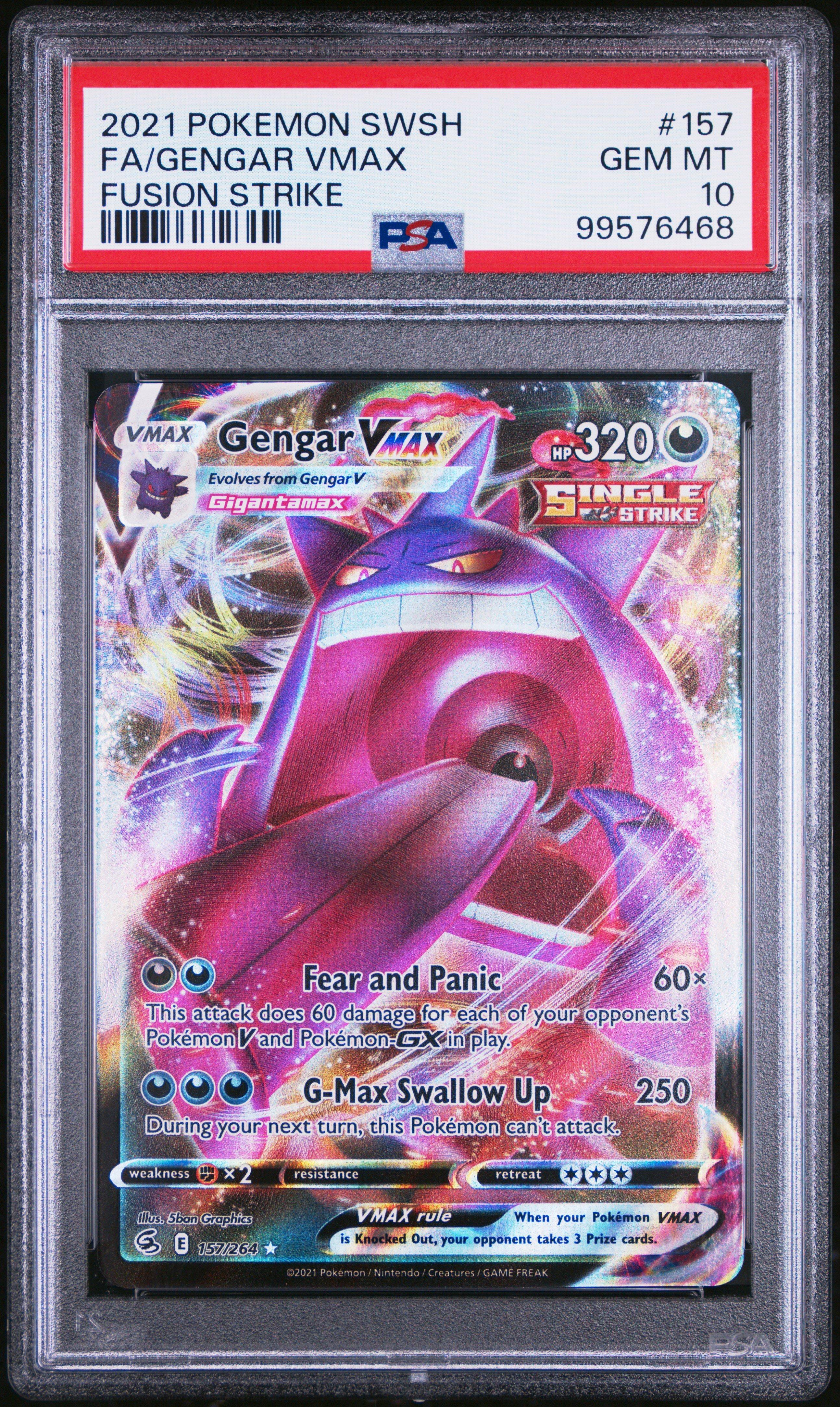 gengar pokemon card v PSA 10 2024 POKEMON JAPANESE SV5K-WILD FORCE #088 GENGAR ex SUPER RARE –  Pikamew HK main image 0