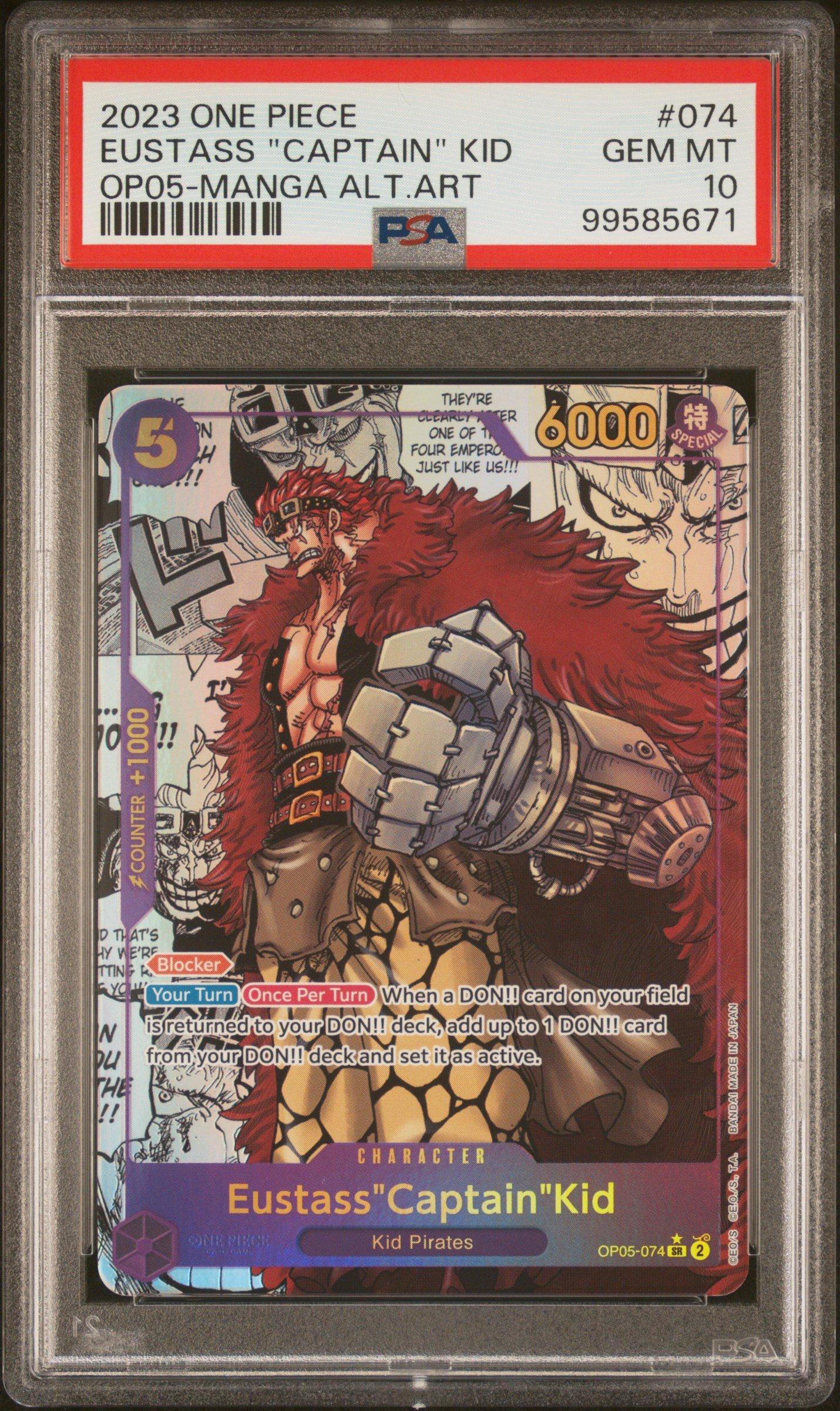 2023 One Piece Op05-awakening Of The New Era 074 Eustass