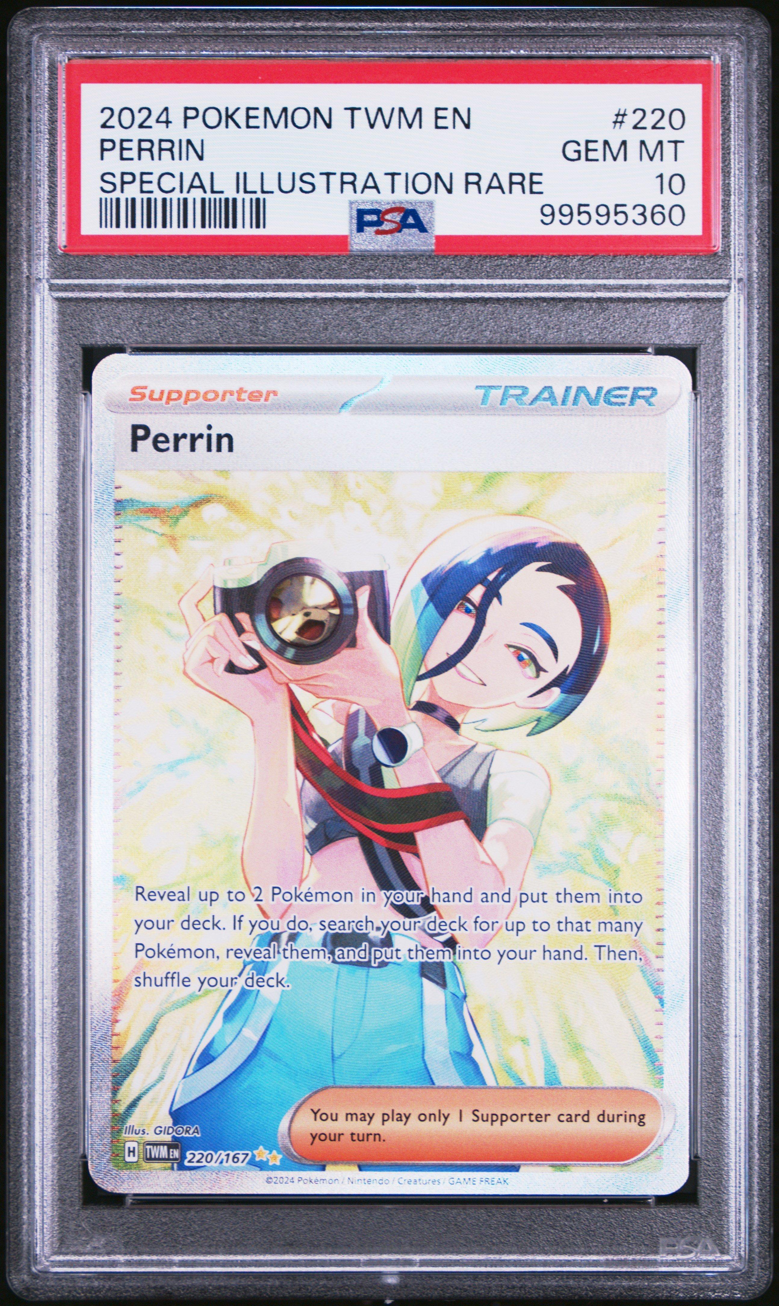 2024 Pokemon Twm En-twilight Masquerade 220 Perrin Special