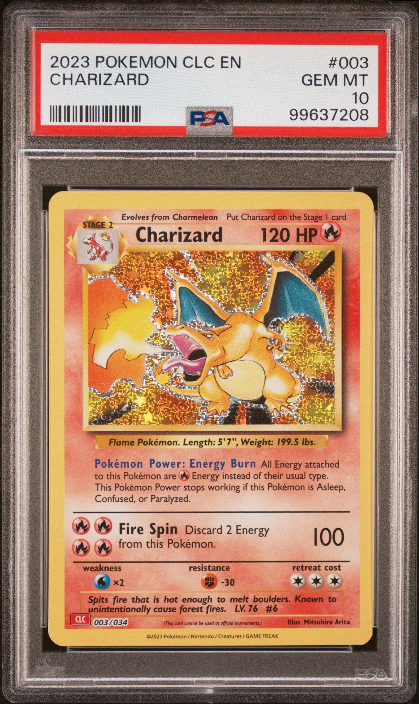 2023 Pokemon Clc-trading Card Game Classic Charizard & Ho-oh Ex