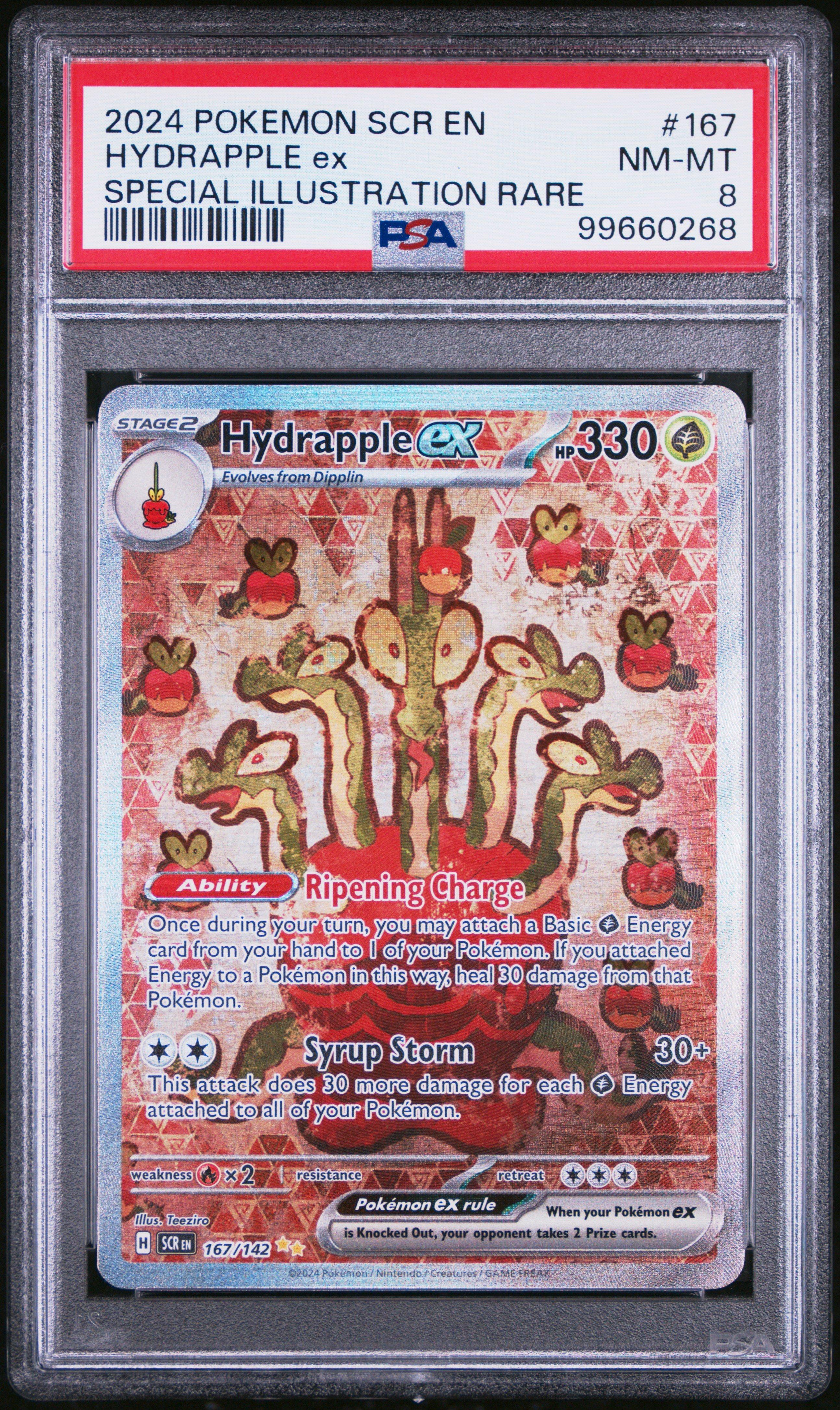 2024 Pokemon Scr En-stellar Crown 167 Hydrapple Ex Special