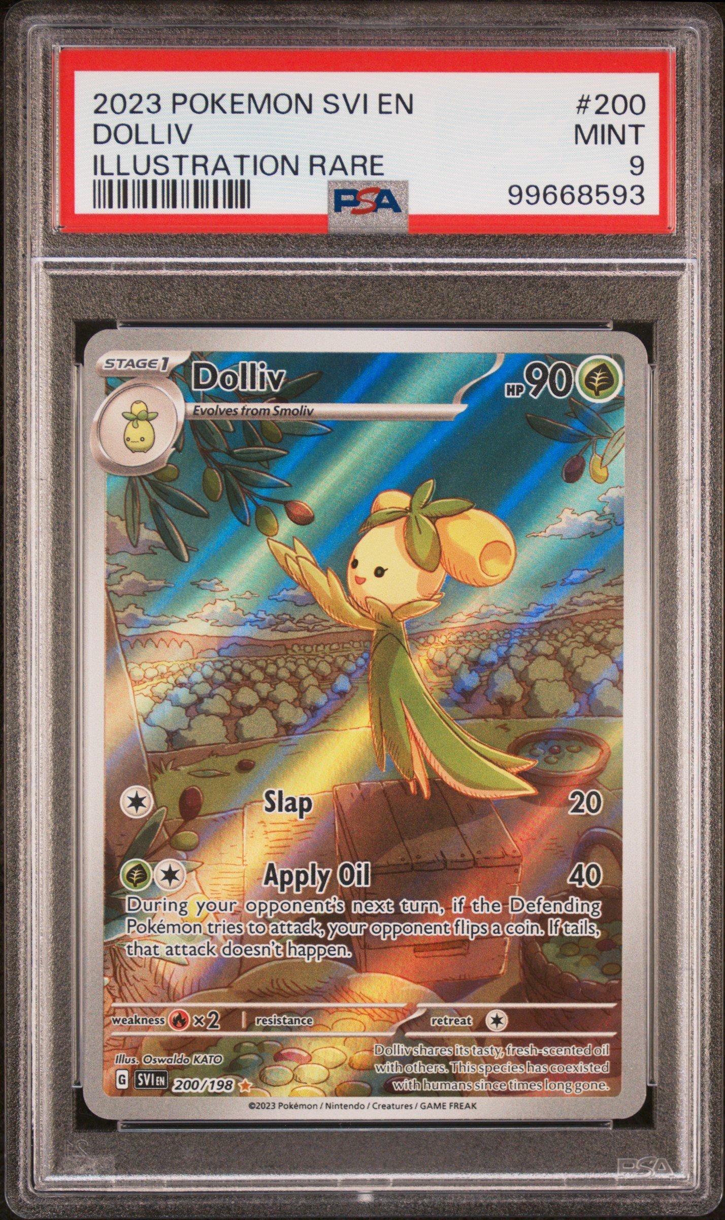 2023 Pokemon Svi En-scarlet & Violet 200 Dolliv Illustration Rare PSA 9  Graded Card | GameStop