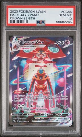PSA10 次元の超越 PR GRANDPRIX2022 GP 2023 Pokemon Sword And Shield Crown Zenith Gg45 Full Art/deoxys