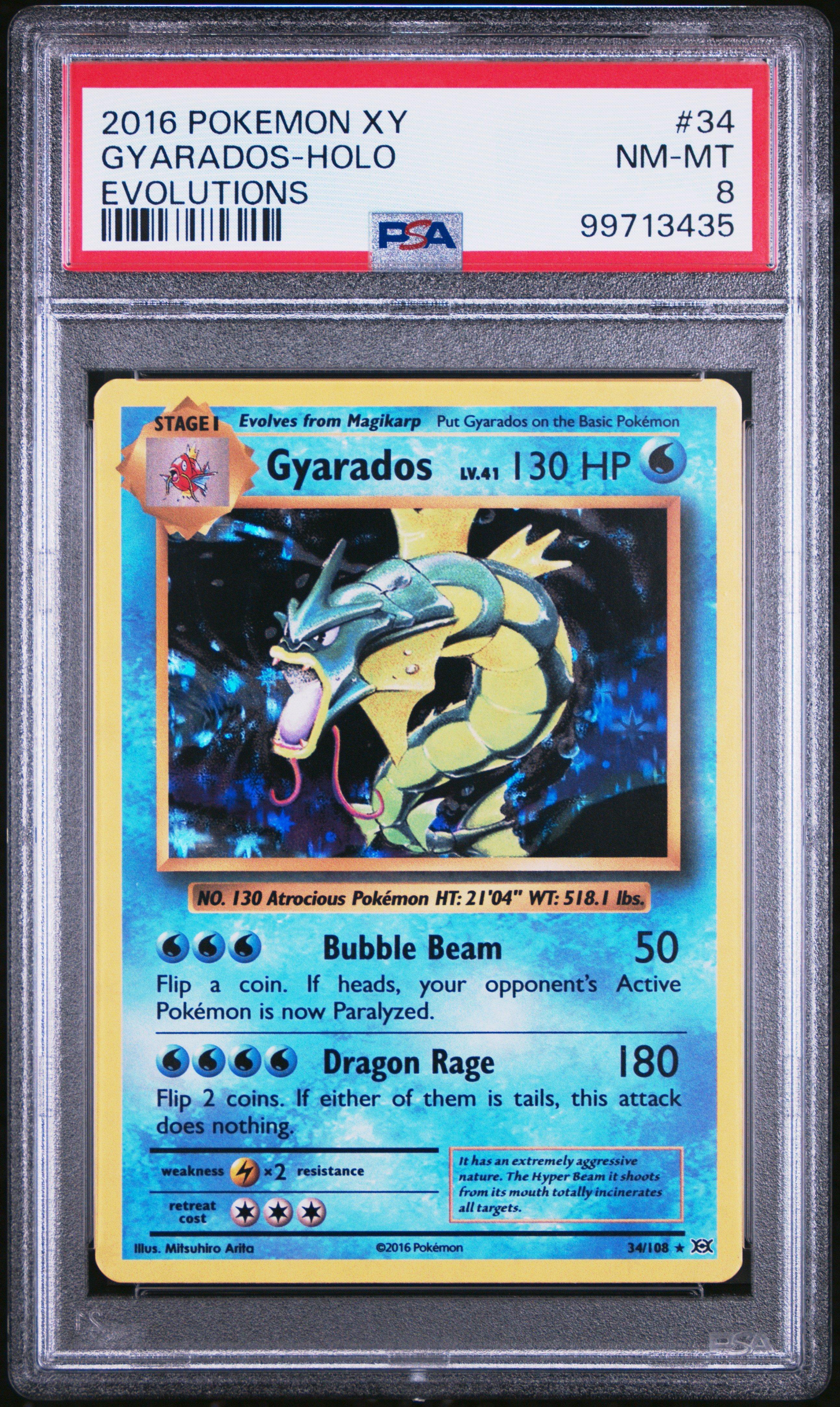 2016 gyarados pokemon card Pokmon M Gyarados EX XY: BREAKpoint 115/122 MP English
