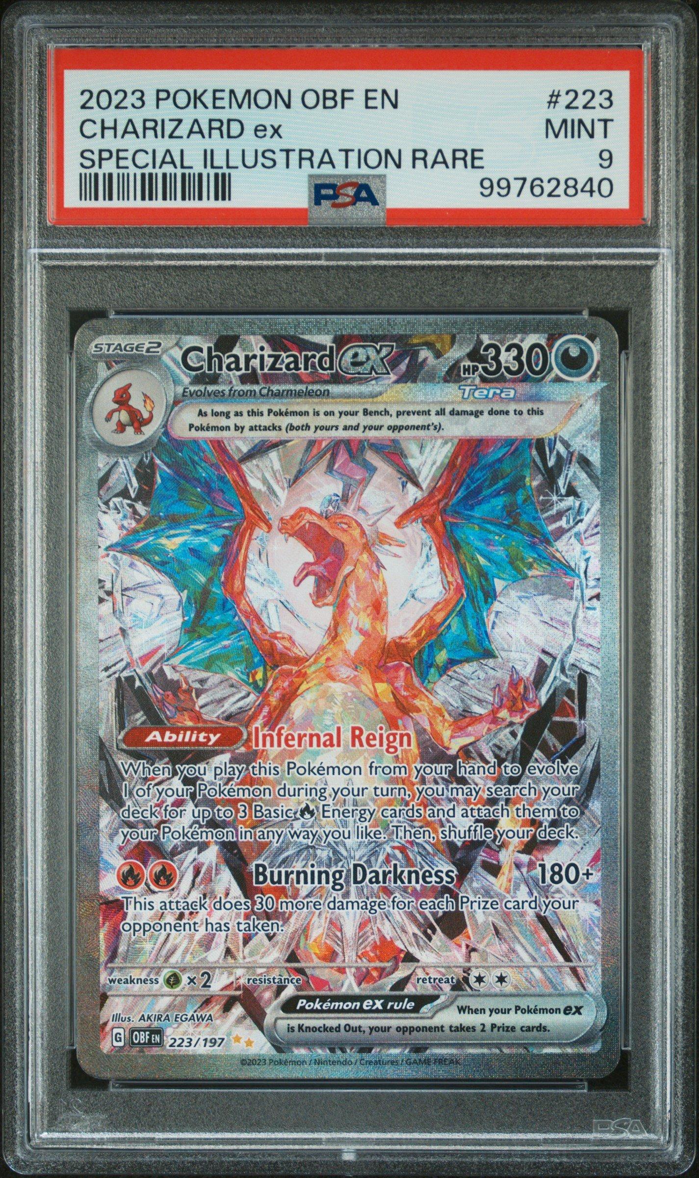 北*)様 2023 CHARIZARD ex SPECIAL ART RARE 2023 Pokemon Obf En-obsidian Flames 223 Charizard Ex Special