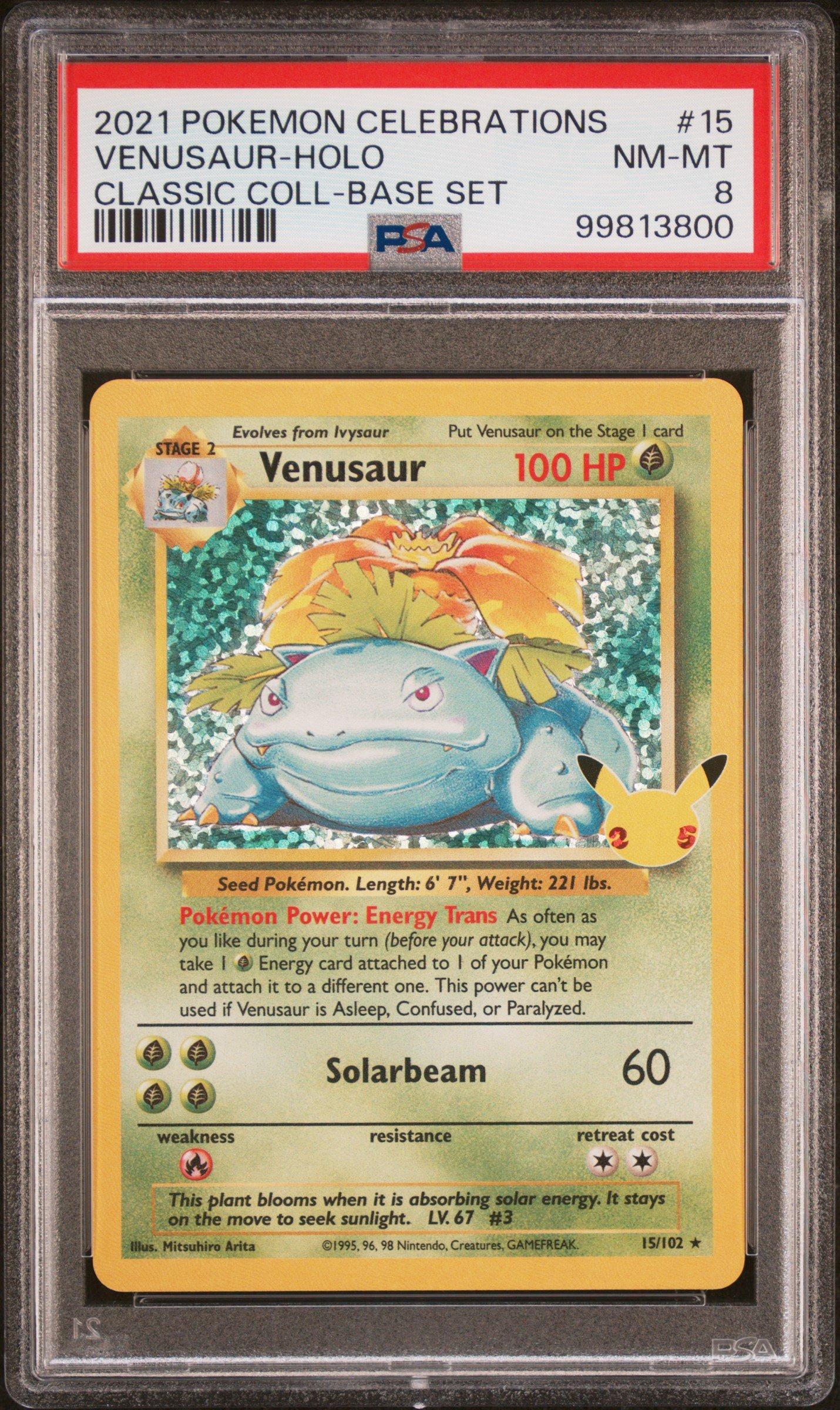 holographic venusaur pokemon card Pokemon Card Venusaur (Holographic)