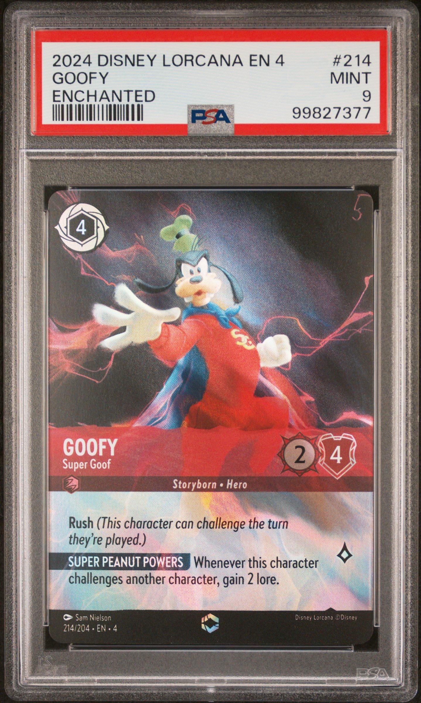 2024 Disney Lorcana En 4-ursula's Return 214 Goofy - Super