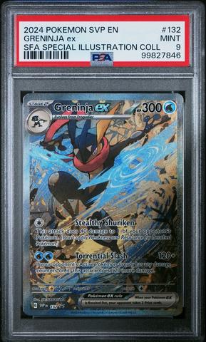 2024 Pokemon Svp En-sv Black Star Promo 132 Greninja Ex Shrouded