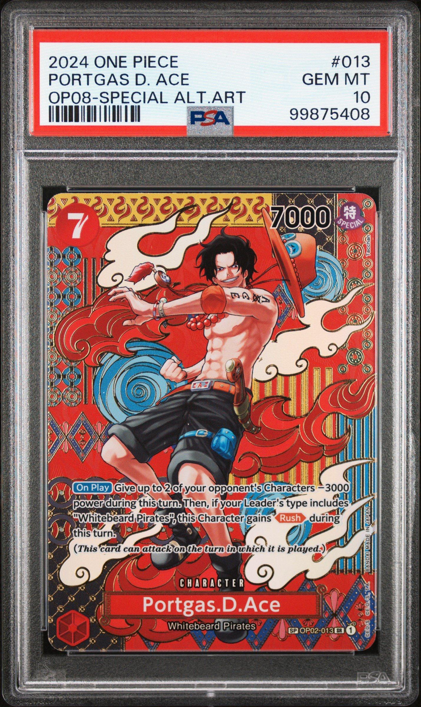2024 One Piece Two Legends 013 Portgas D. Ace Special
