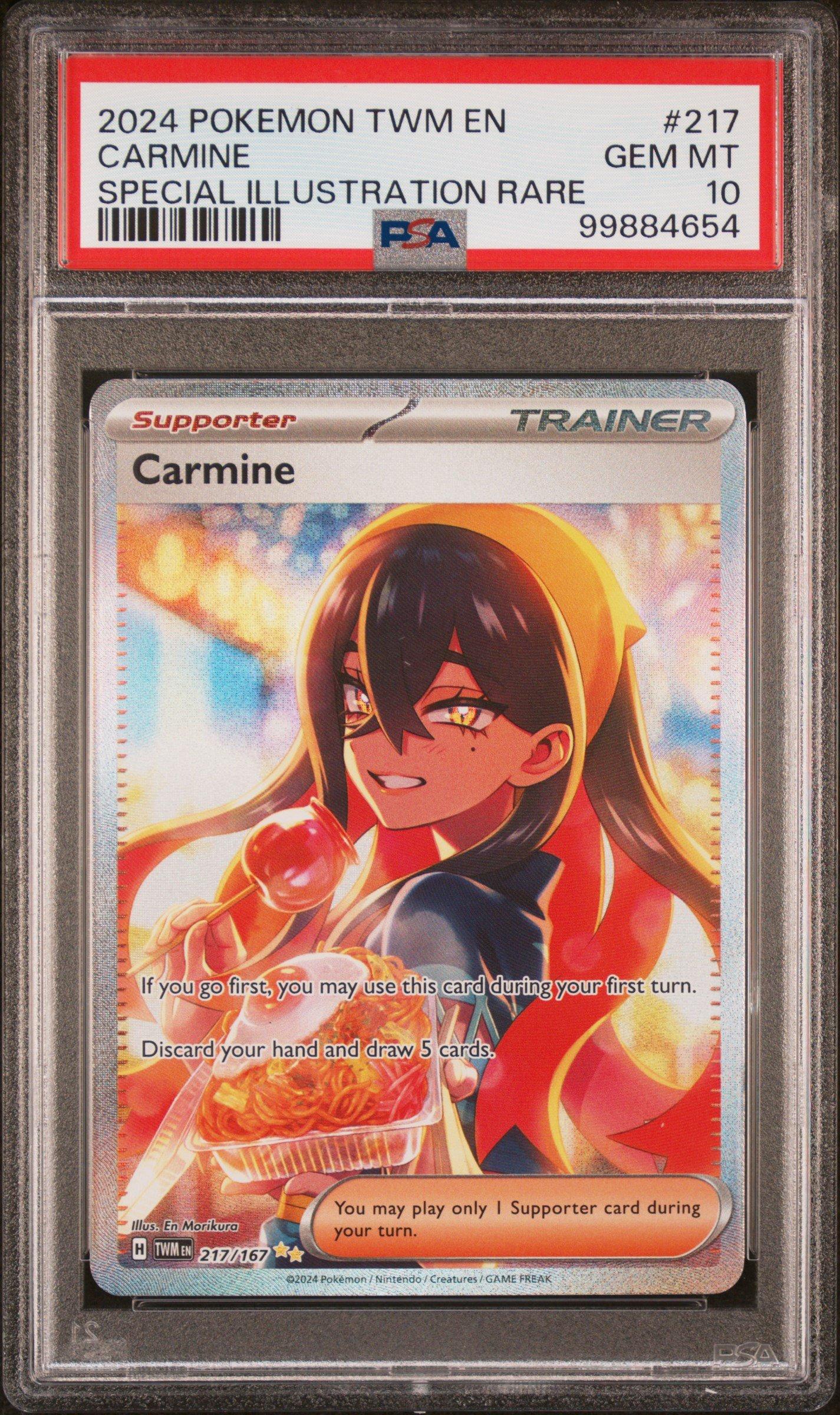 2024 Pokemon Twm En-twilight Masquerade 217 Carmine Special