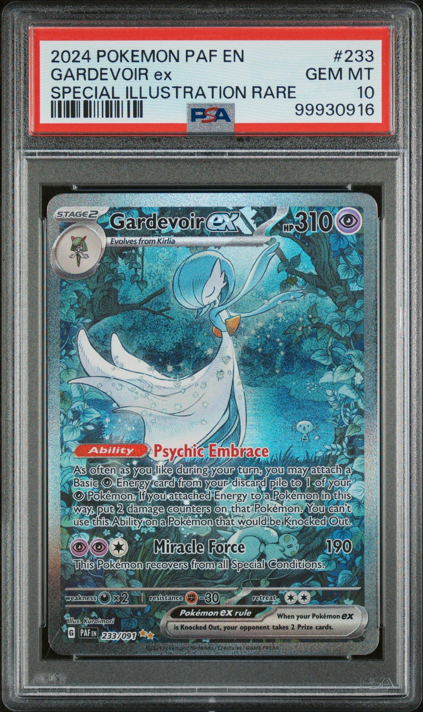 2024 Pokemon Paf En-paldean Fates 233 Gardevoir Ex Special