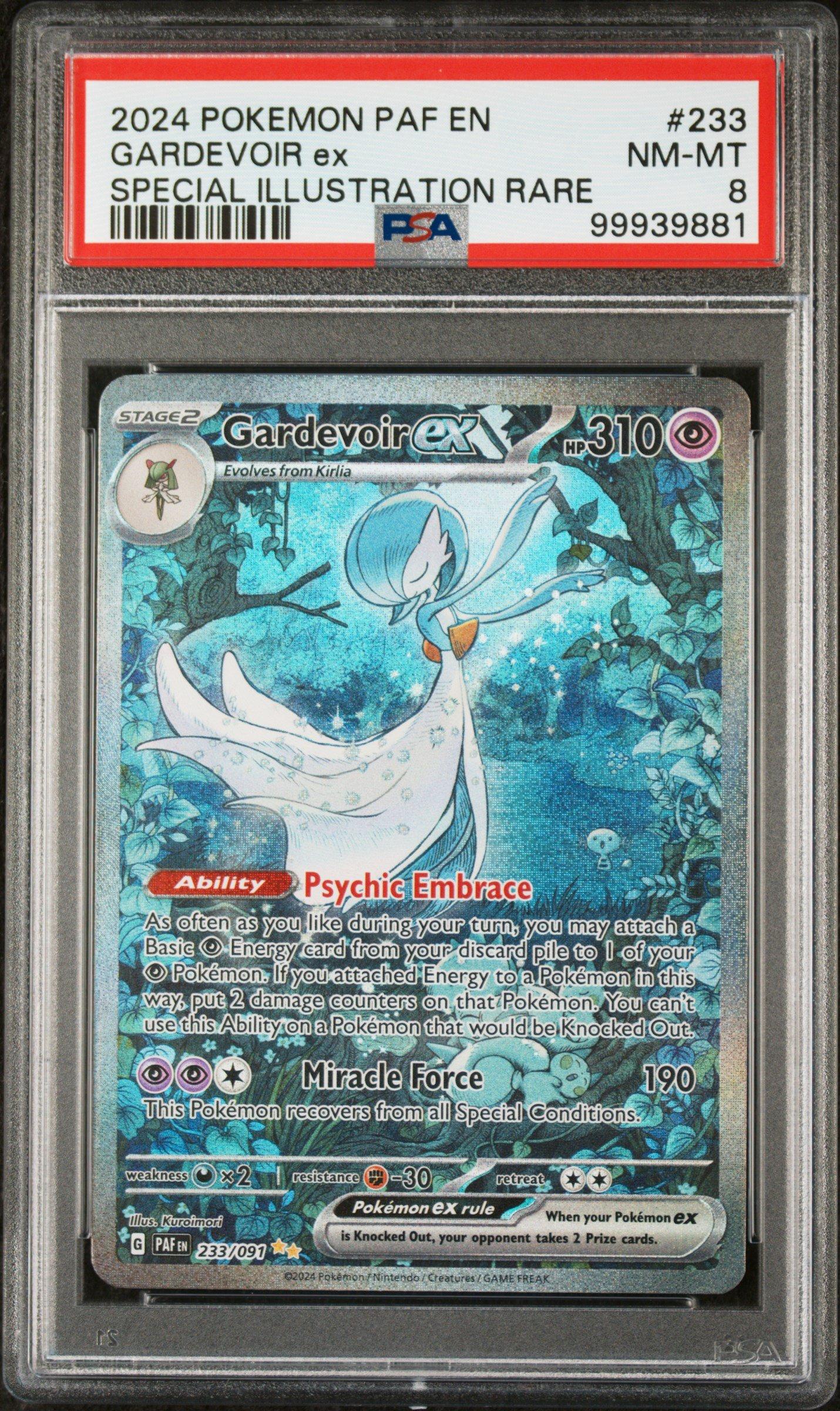 2024 Pokemon Paf En-paldean Fates 233 Gardevoir Ex Special
