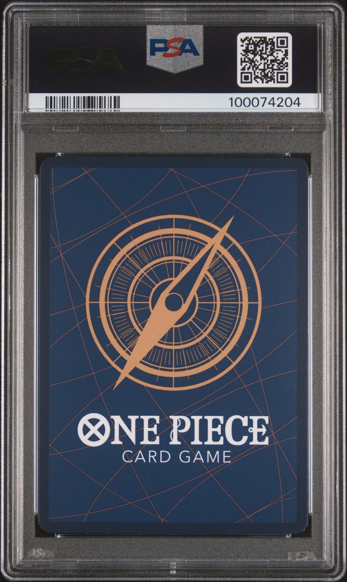 2024 One Piece Op06-wings Of The Captain 118 Roronoa Zoro Alternate Art PSA 10