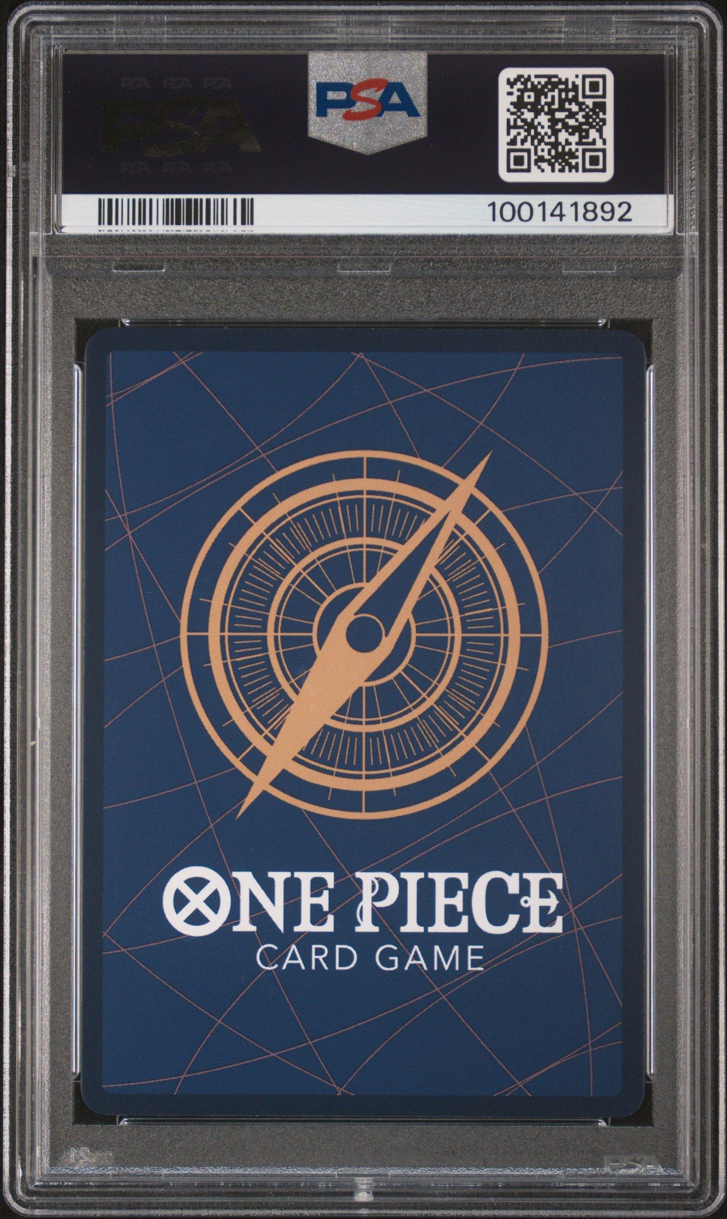 2023 One Piece Op04-kingdoms Of Intrigue 104 Sanji Alternate Art PSA 10
