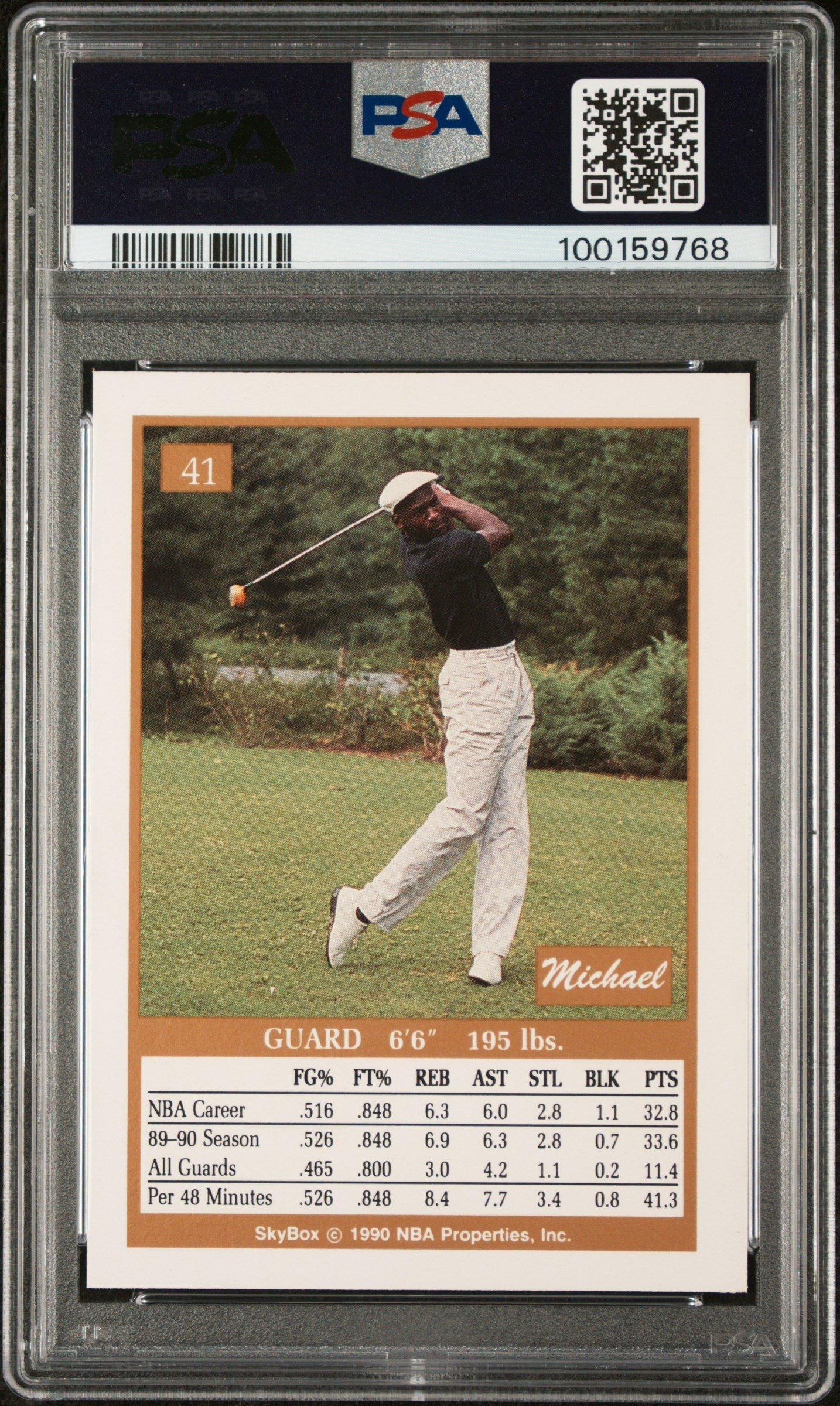 1990 Skybox 41 Michael Jordan PSA