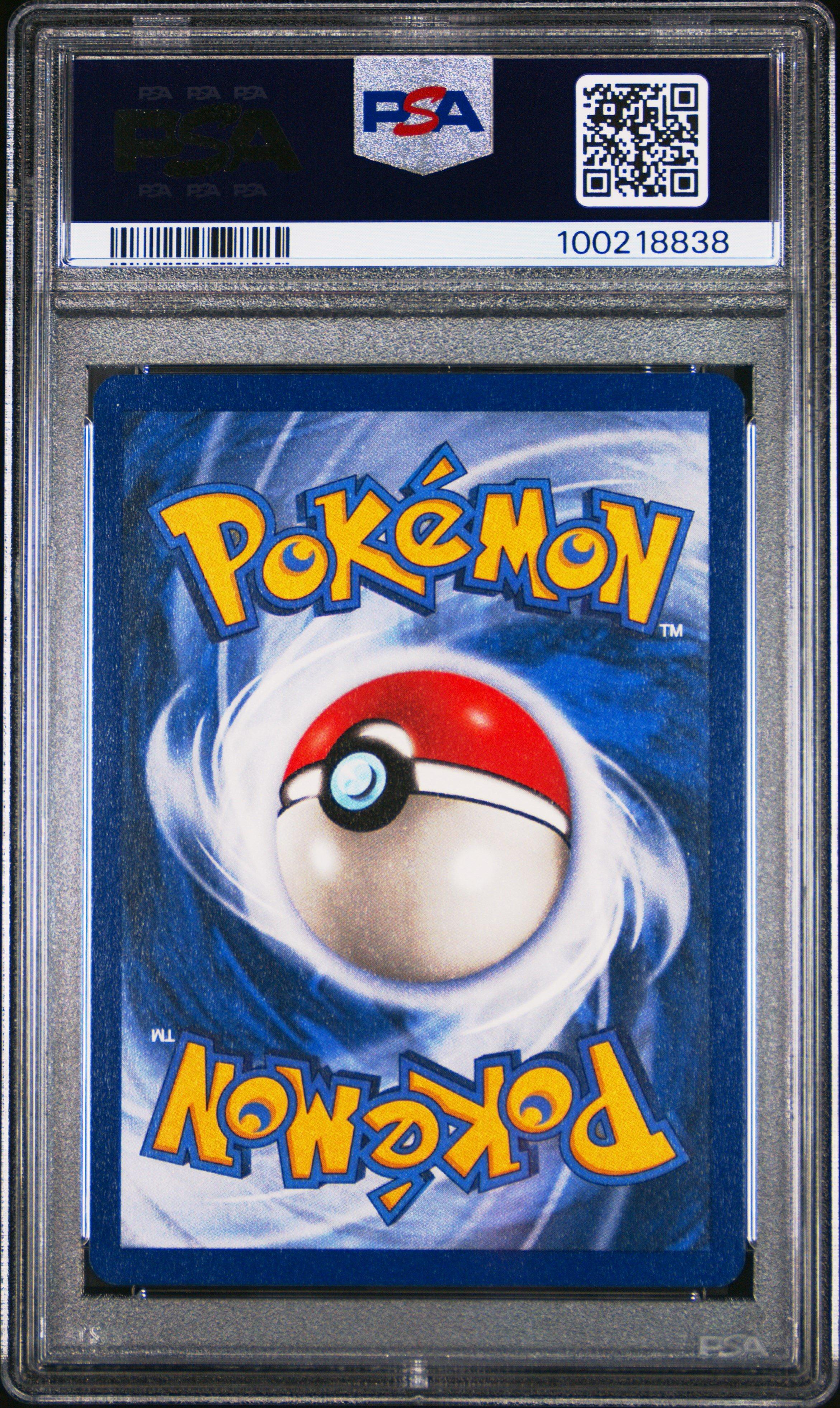 1999 Pokemon Fossil 20 Gengar 1st Edition PSA