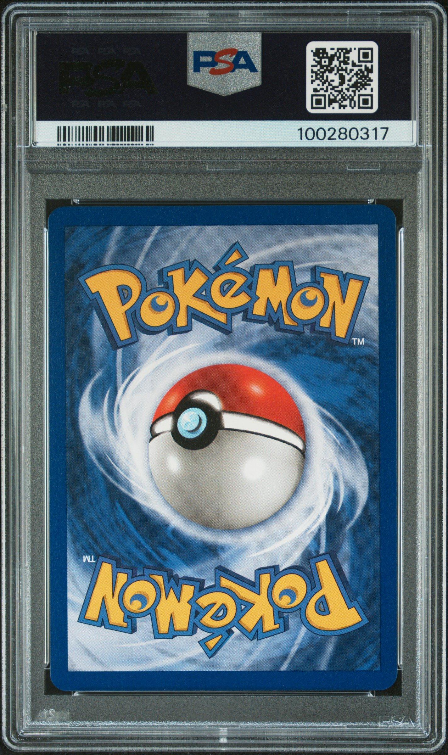 1999 Pokemon Fossil 10 Lapras-holo PSA
